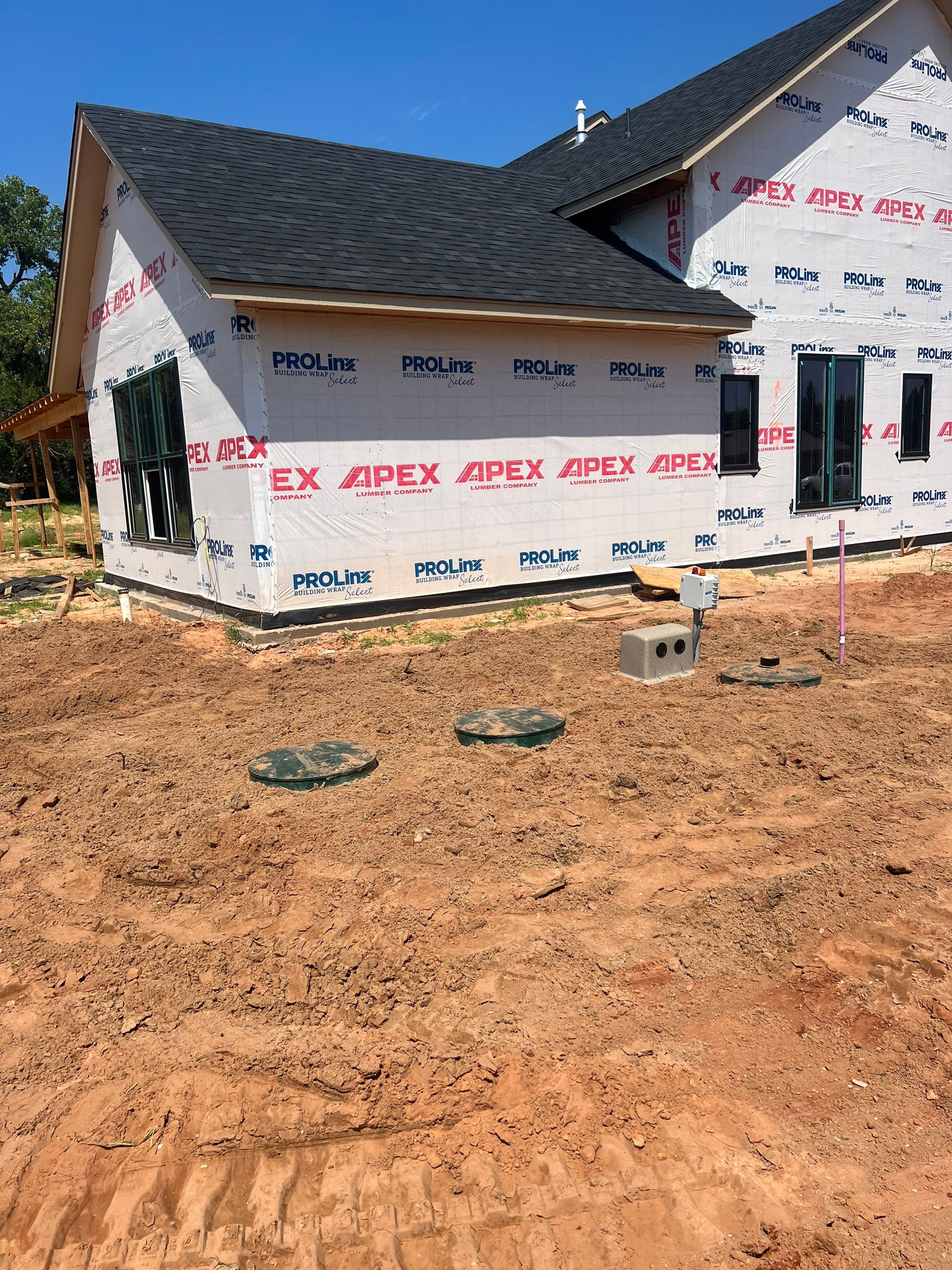 Aerobic System Installation by Cyclone Septics