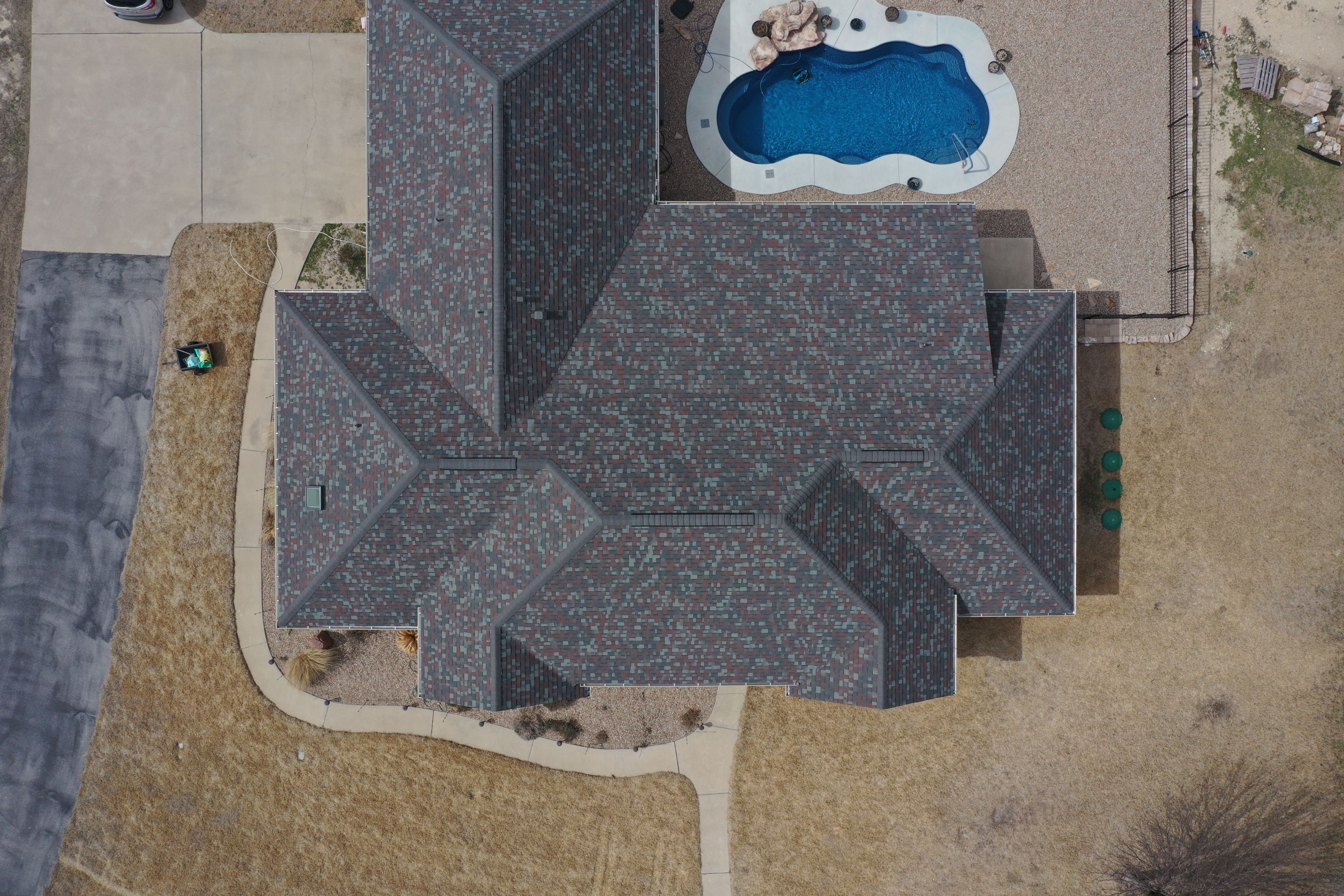Residential Roof Replacement using Owens Corning - Duration - Colonial Slate by Action Exteriors Austin