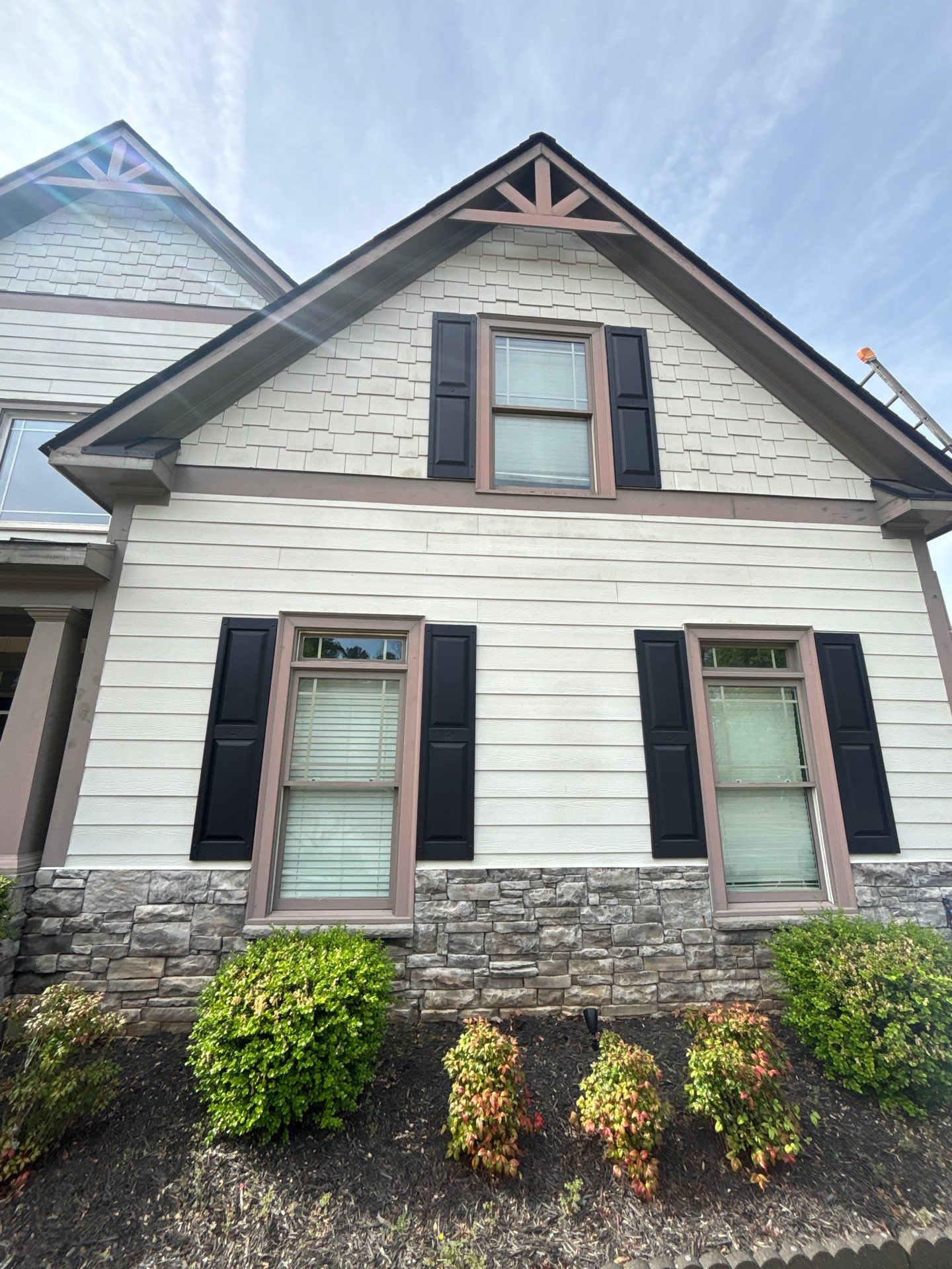 Modern Contrast Exterior Refresh – Cumming, GA 30040 by Five Star Painting