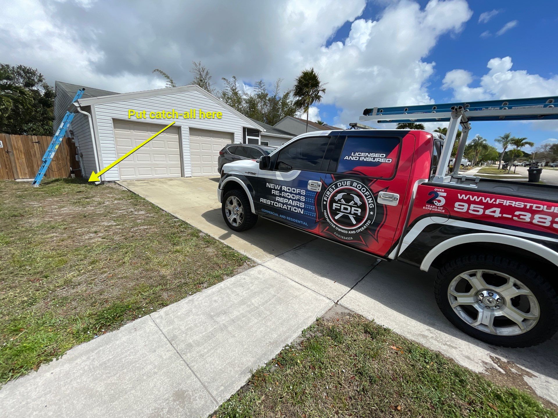 Shingle Re-Roof in West Palm by First Due Roofing