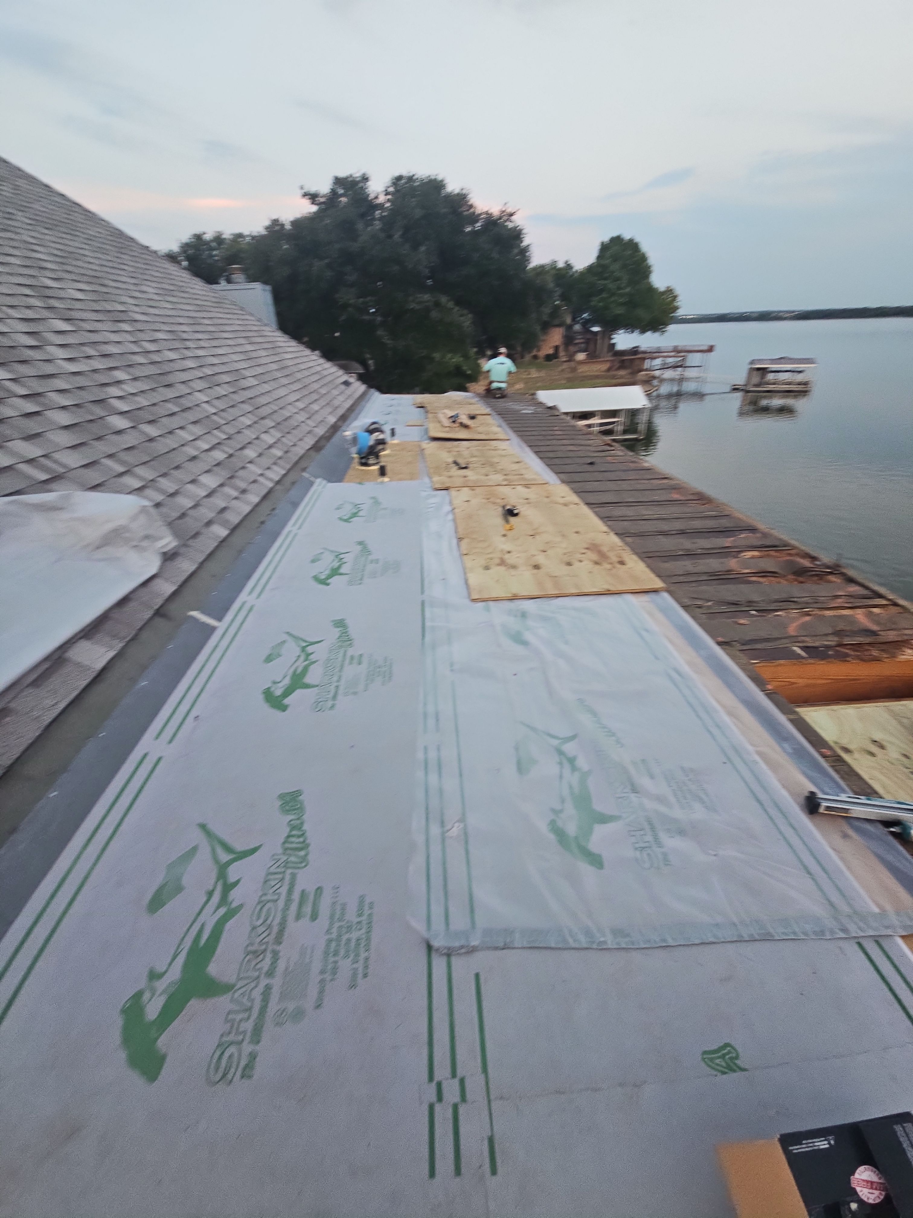 Residential Roof Replacement in Arlington by road roofing llc