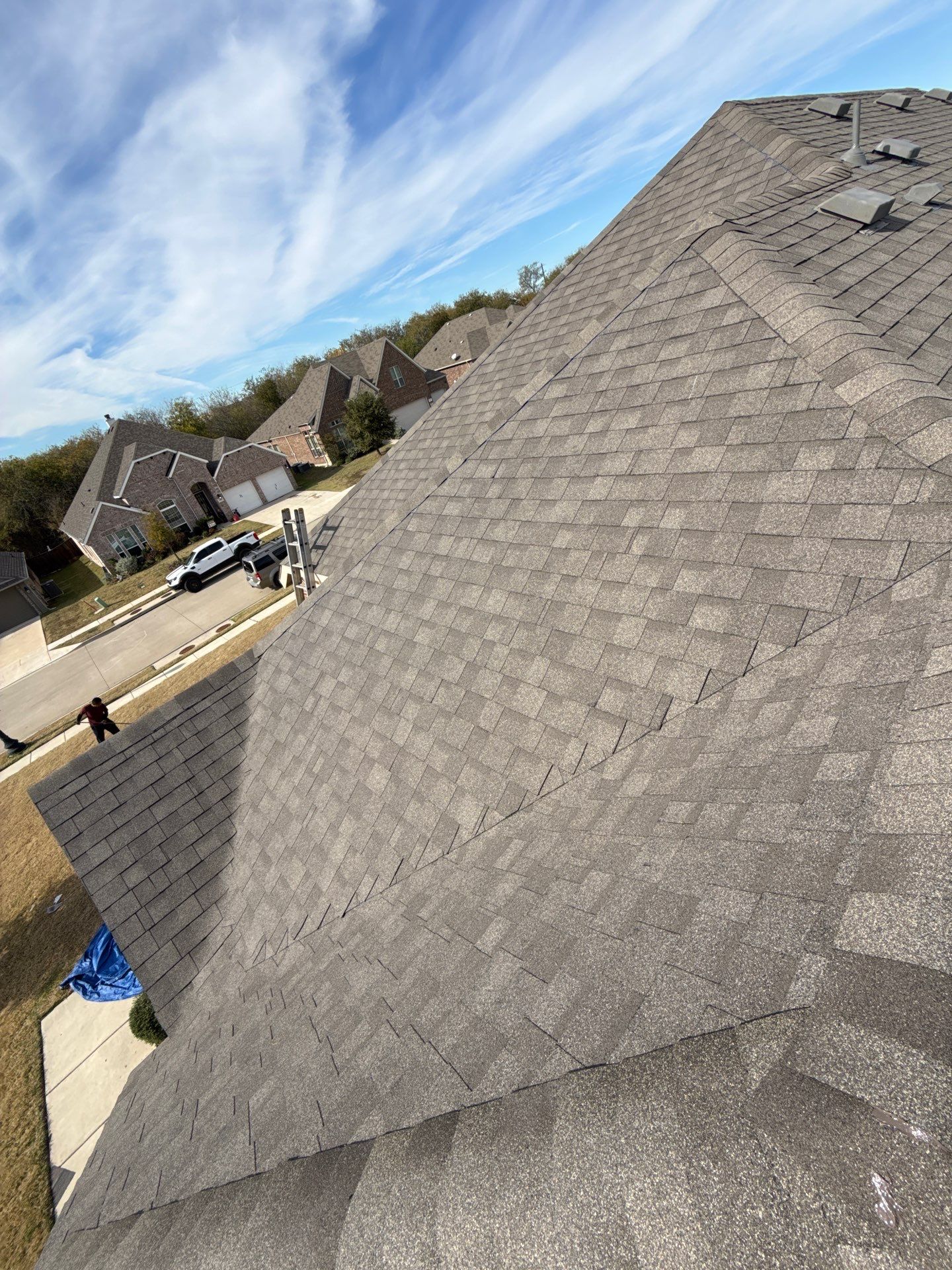 GAF Timberline HDZ - Weathered Wood by Top Sun Roofing