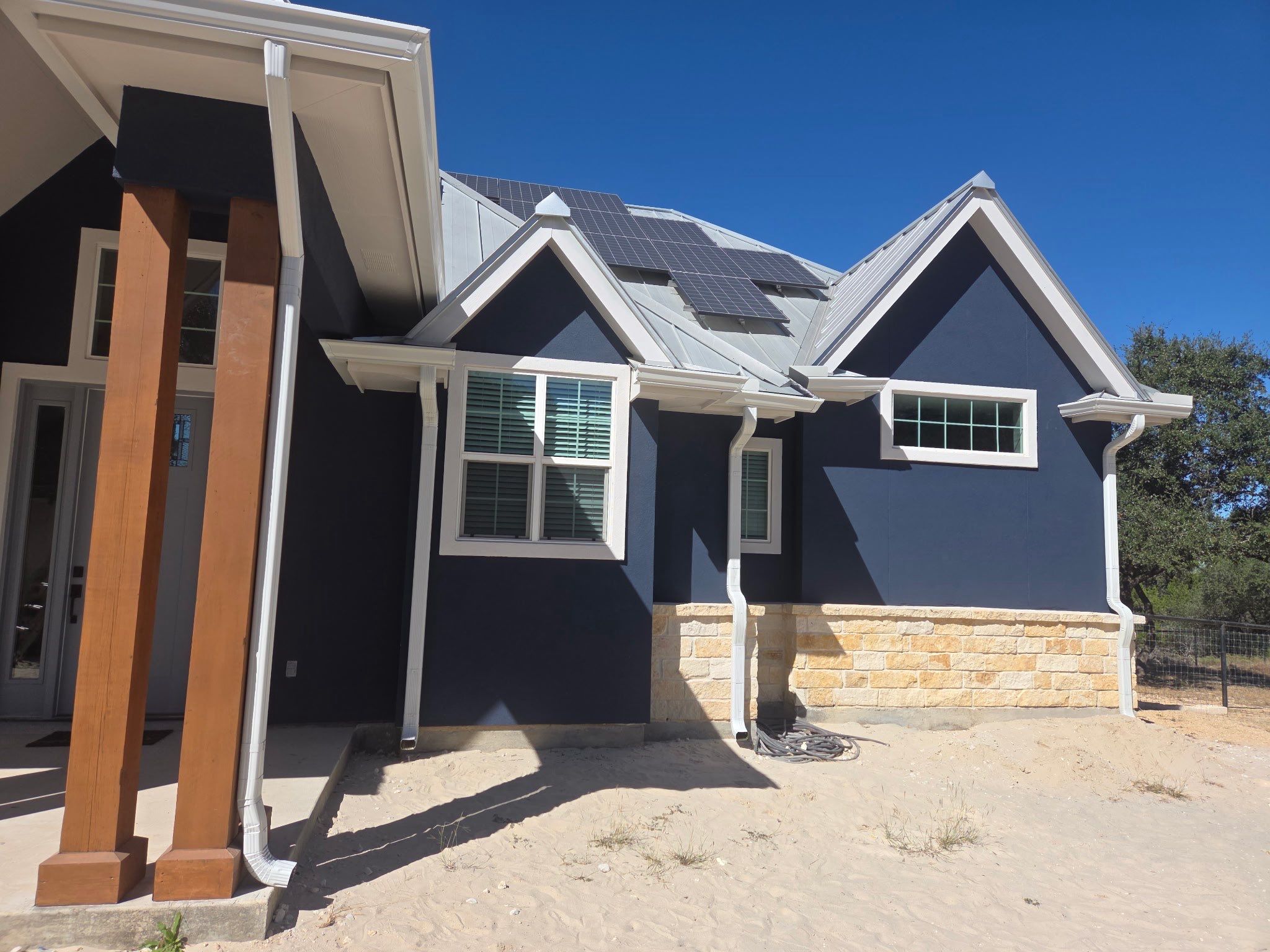 Metal Repairs & Gutter Install by First Out Roofing 