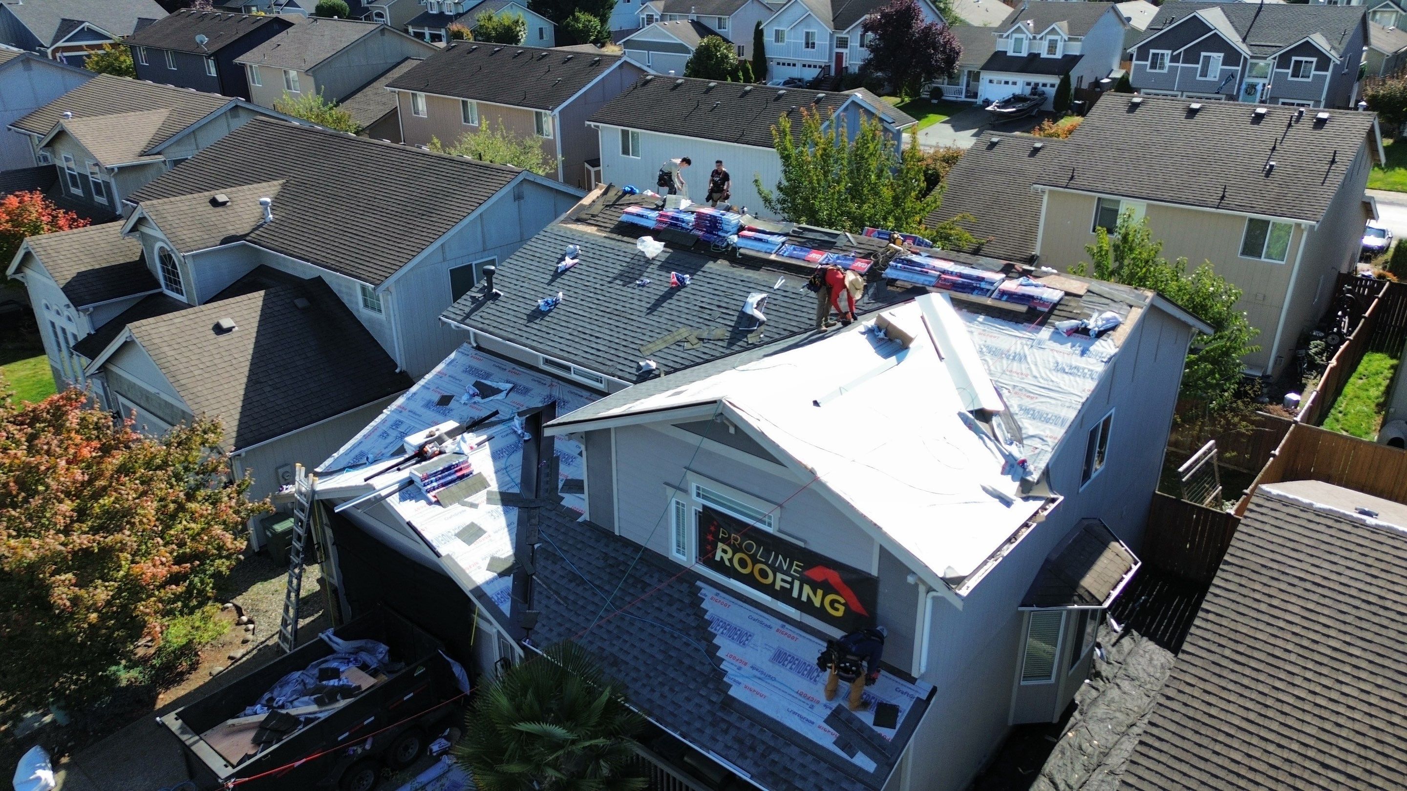 Spanaway WA, GAF Timberline HDZ, Pewter gray by Proline Roofing & Restoration LLC