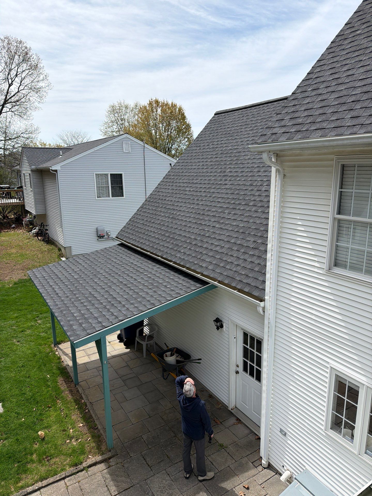 DiGiorgi installs asphalt shingles at Ansonia customer home! by DiGiorgi Roofing and Siding Inc