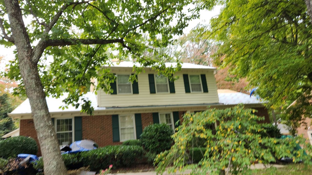 New Roof with Solar Panels by Just In Time Roofing and Restoration
