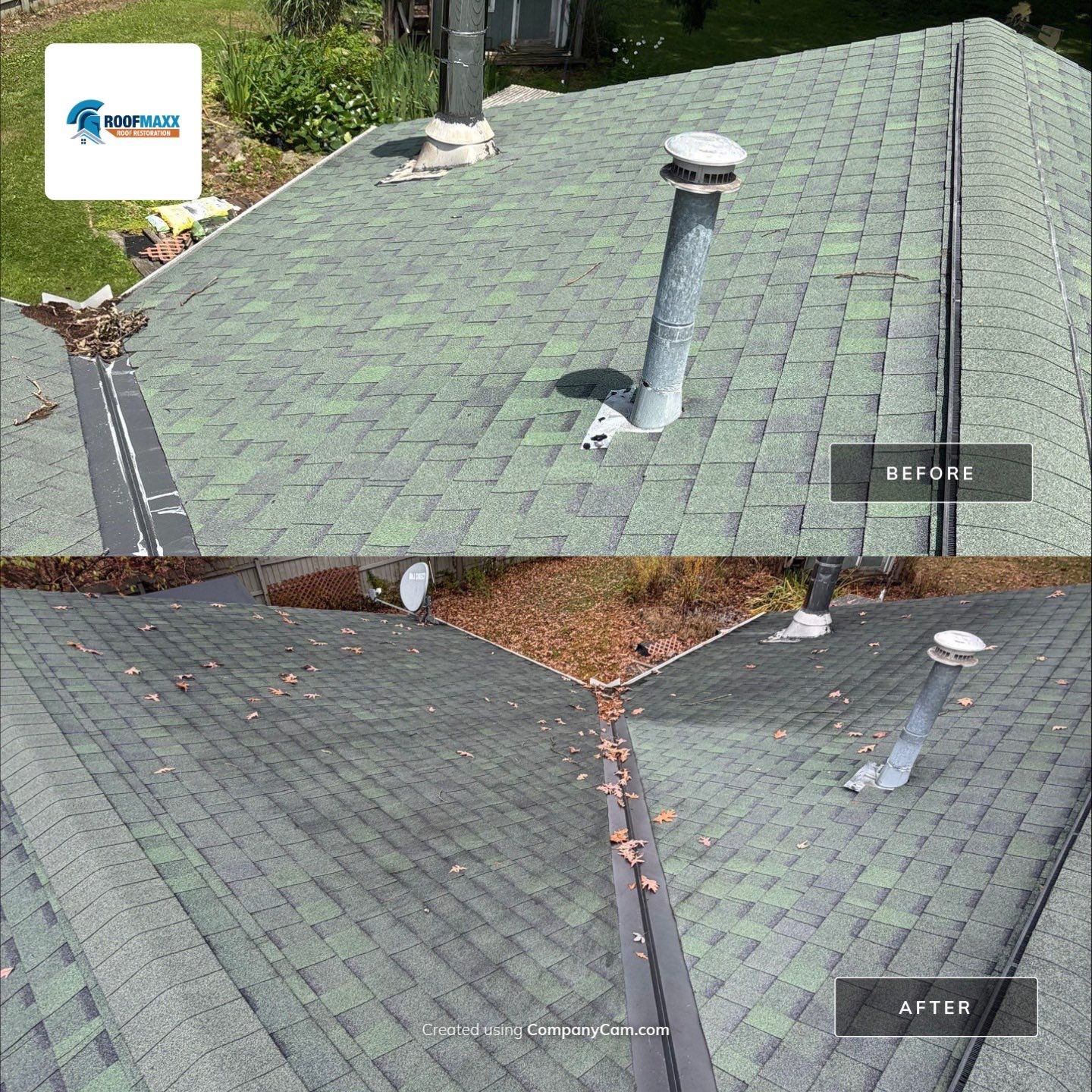 Condo Reference Before and Afters by Roof Maxx of Columbus, OH