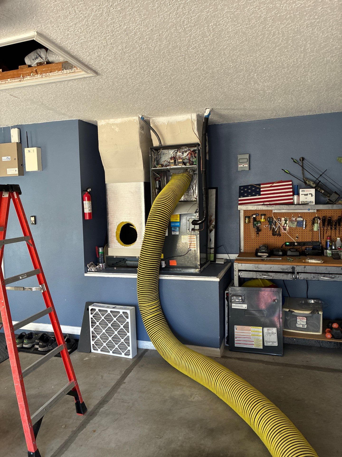 Air Duct Dryer Vent Cleaning Exhaust Bath Fan Repair Dryer Vent Repair Leesburg by Hygienic Air, Inc