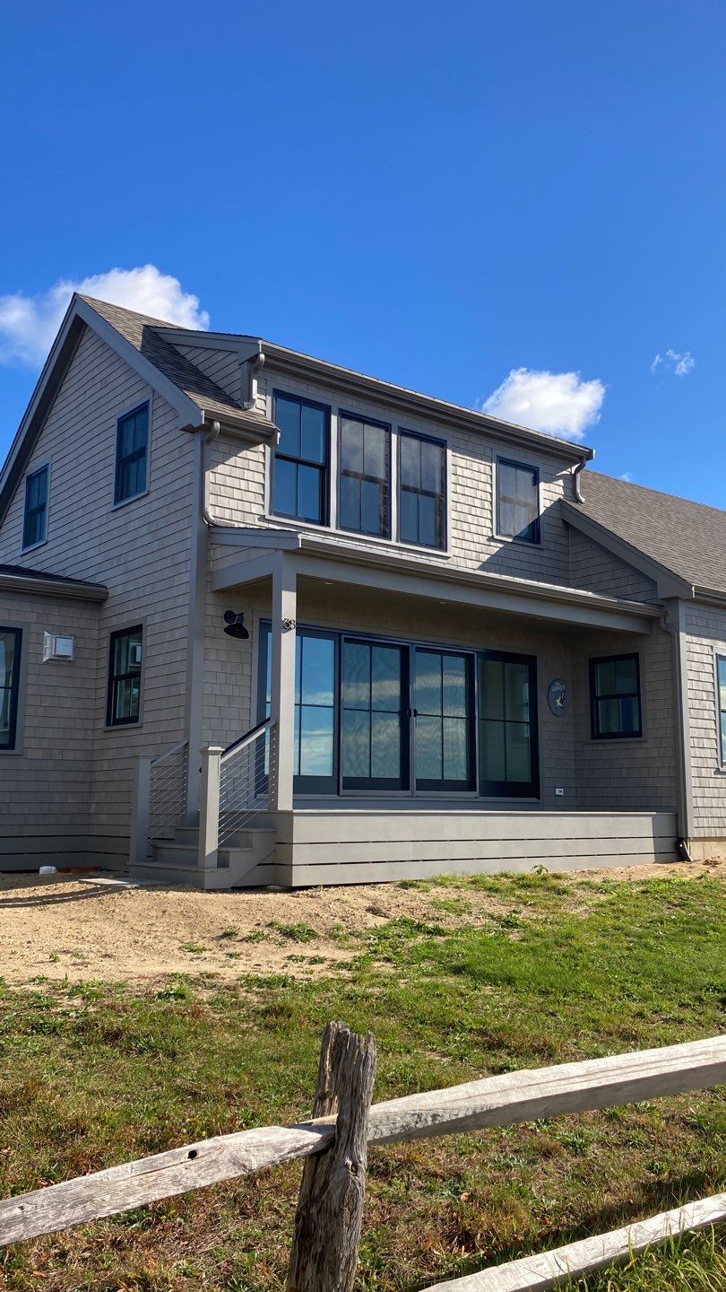 Truro, Ma Gutter Installation using 5" K-Style Aluminum Gutter by Gutter Pro Enterprises