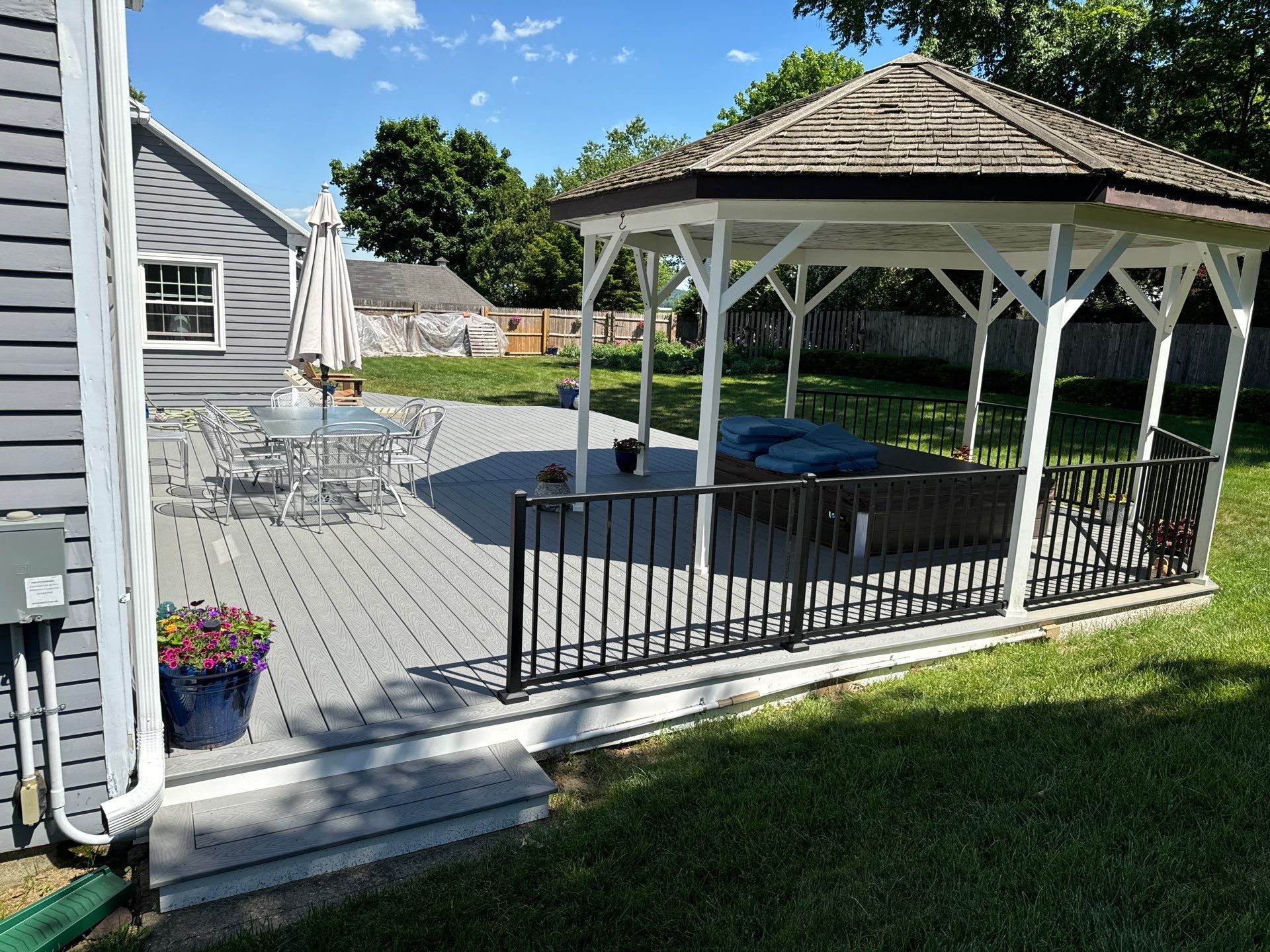 Deck Repair using Trex Select Decking by Chagnon Building & Remodeling LLC