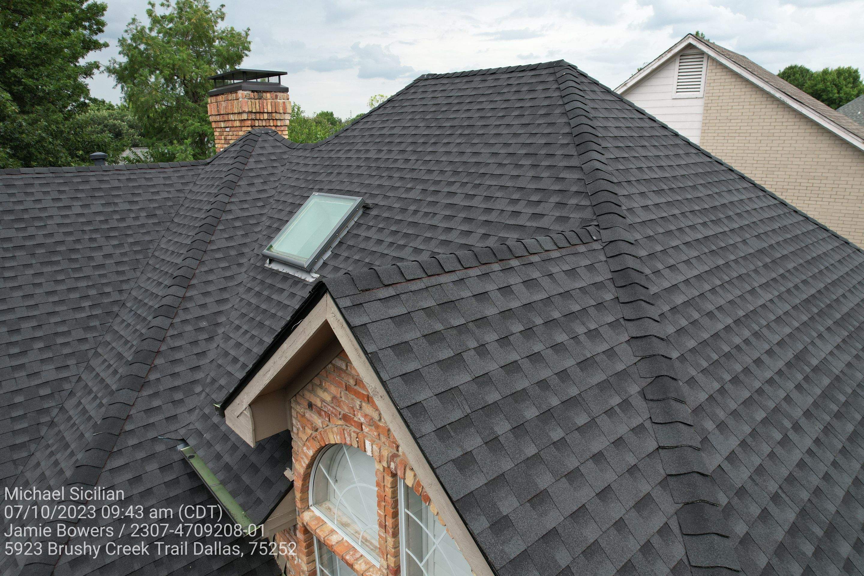 Project in Dallas by Zeus Exteriors