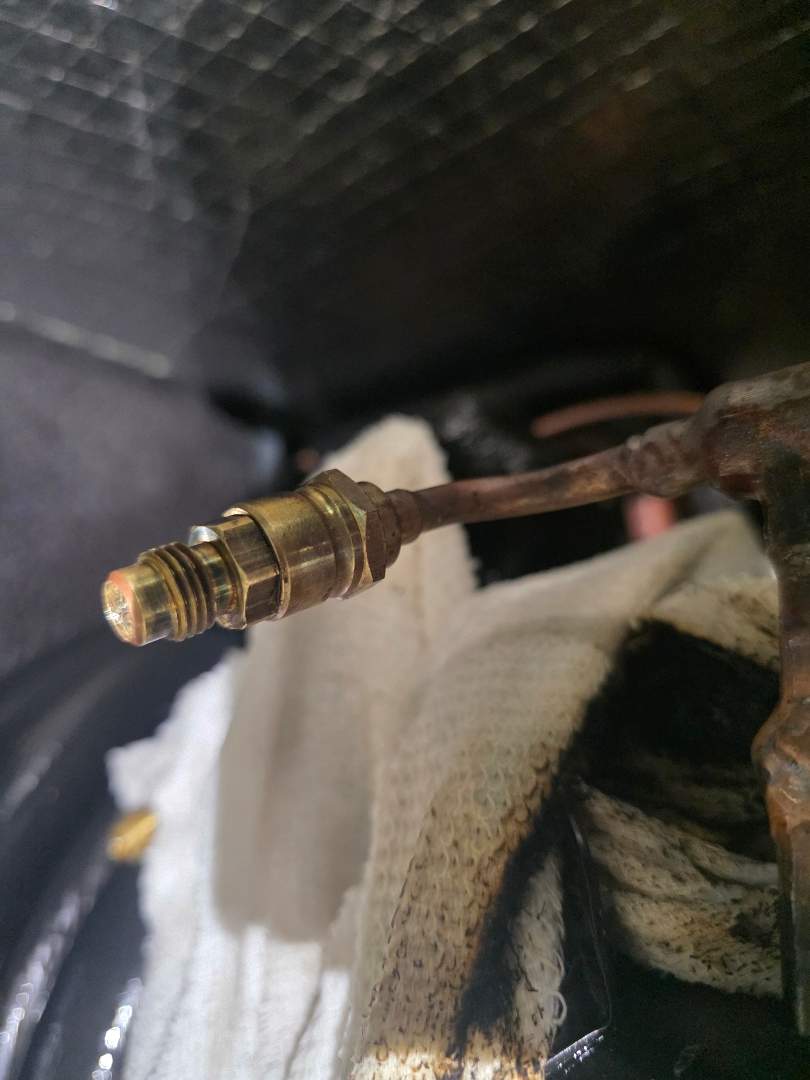 AC Refrigerant Line Leak Repair — Marblehead MA by FAGONE MECHANICAL