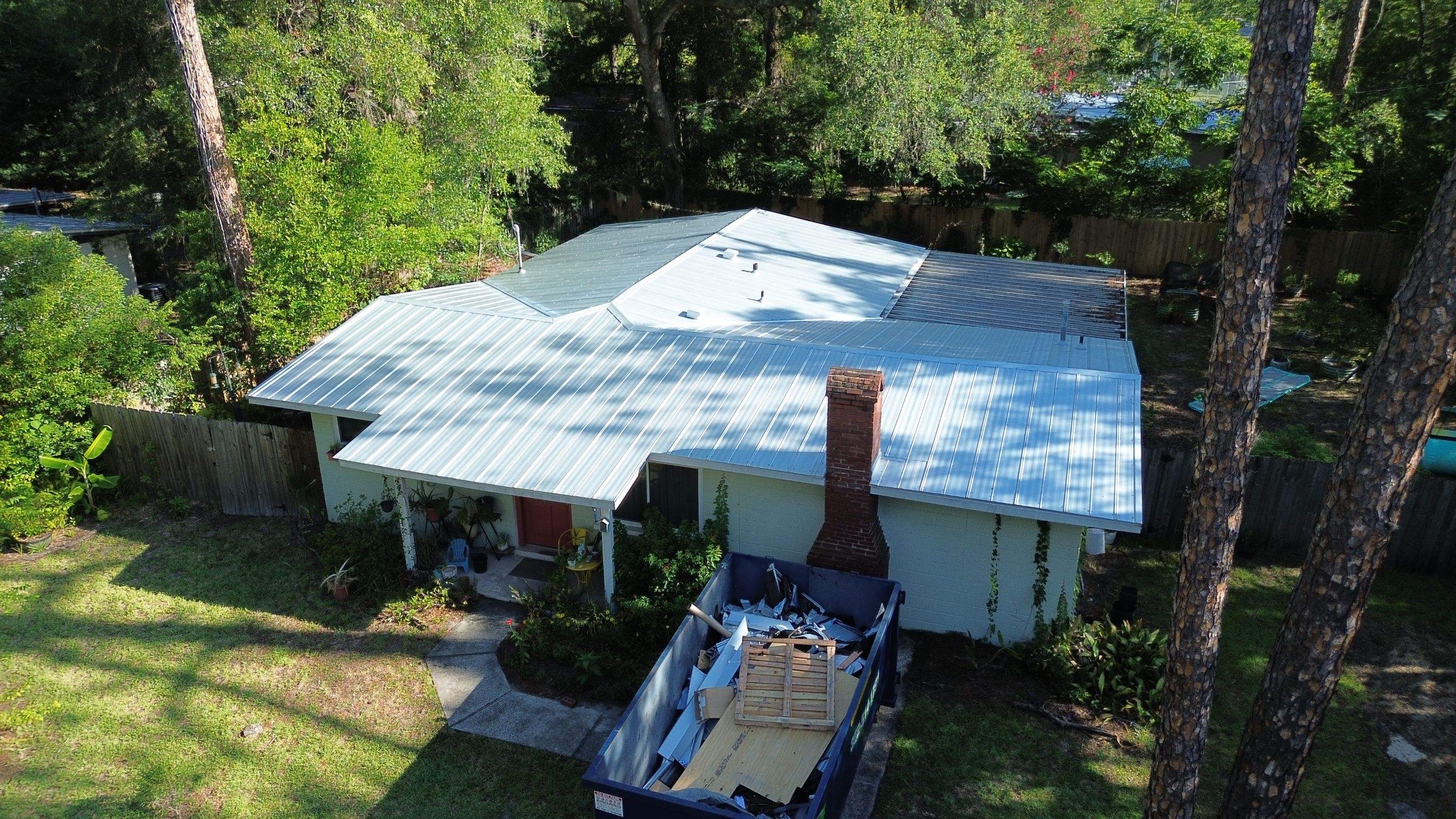 Metal Reroof in Gainesville, FL by Brehm Roofing
