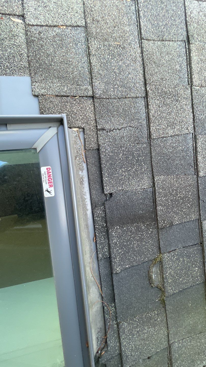 Step flashing repair. by Pro Home Services Inc
