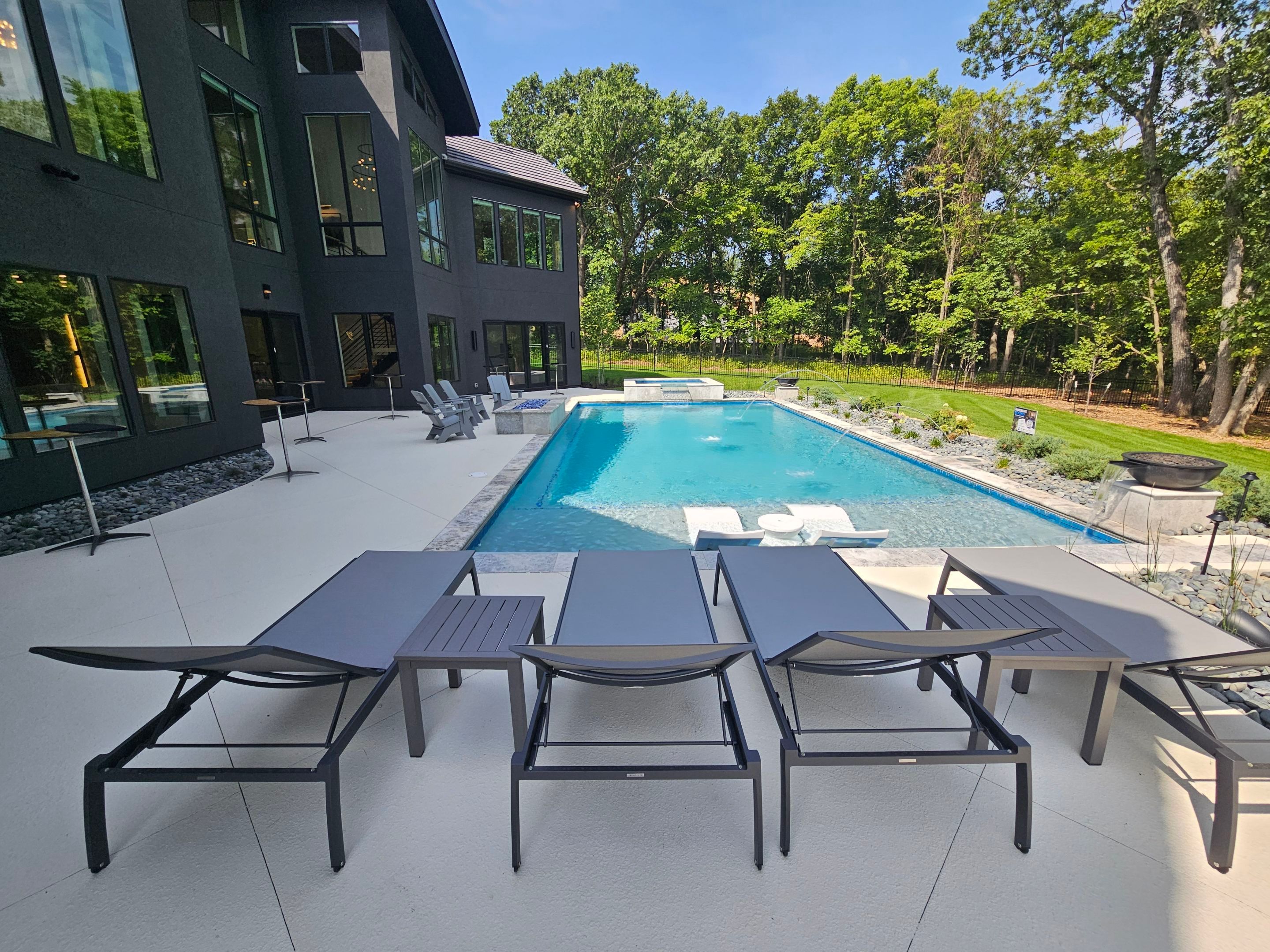 KC Artisan Homes Tour No. 2--Loch Lloyd by Big Red Decorative Concrete, LLC