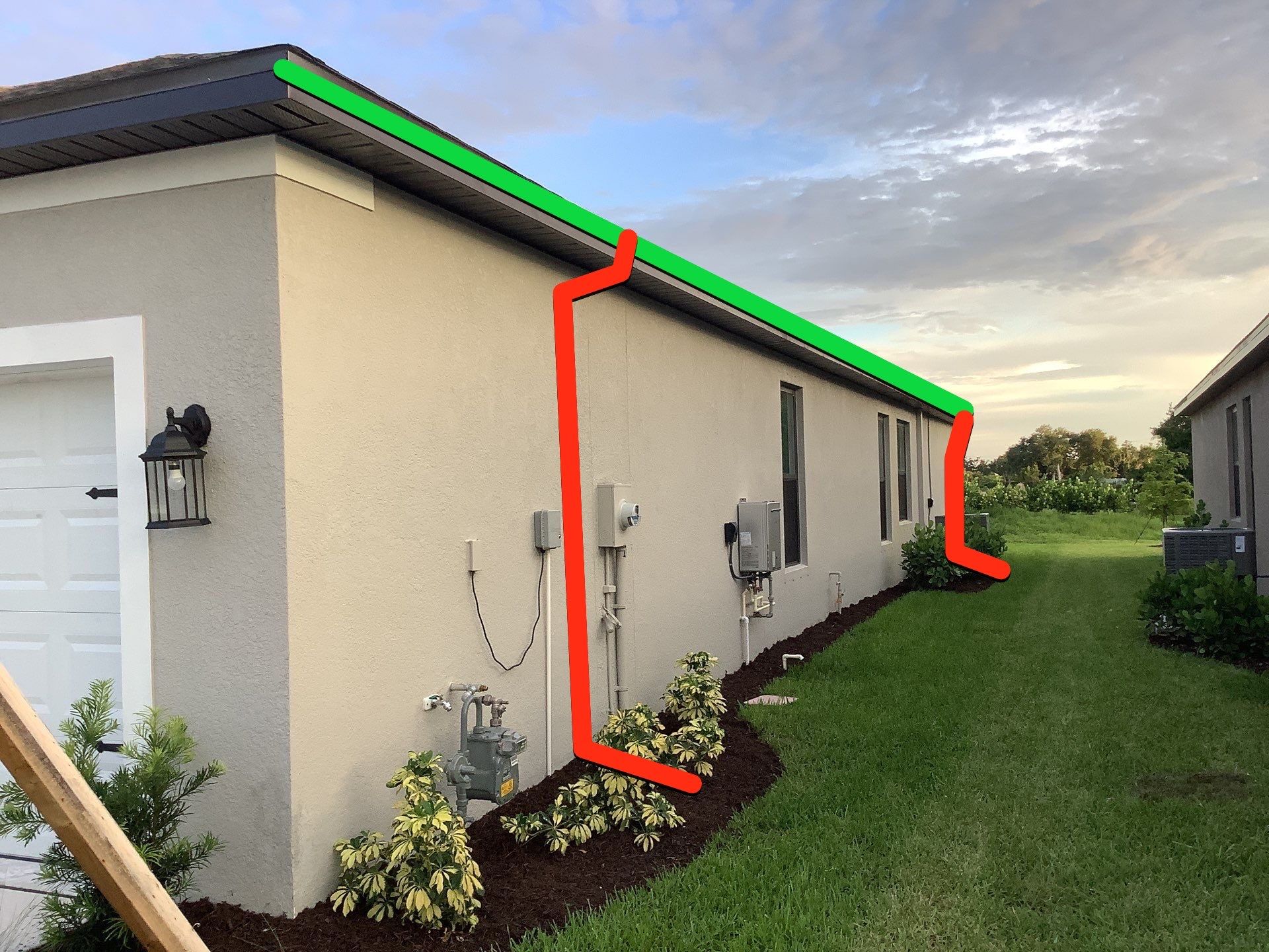 Musket Brown Seamless Gutters using Musket Brown Seamless Gutters in Nokomis FL by Gutter Professors