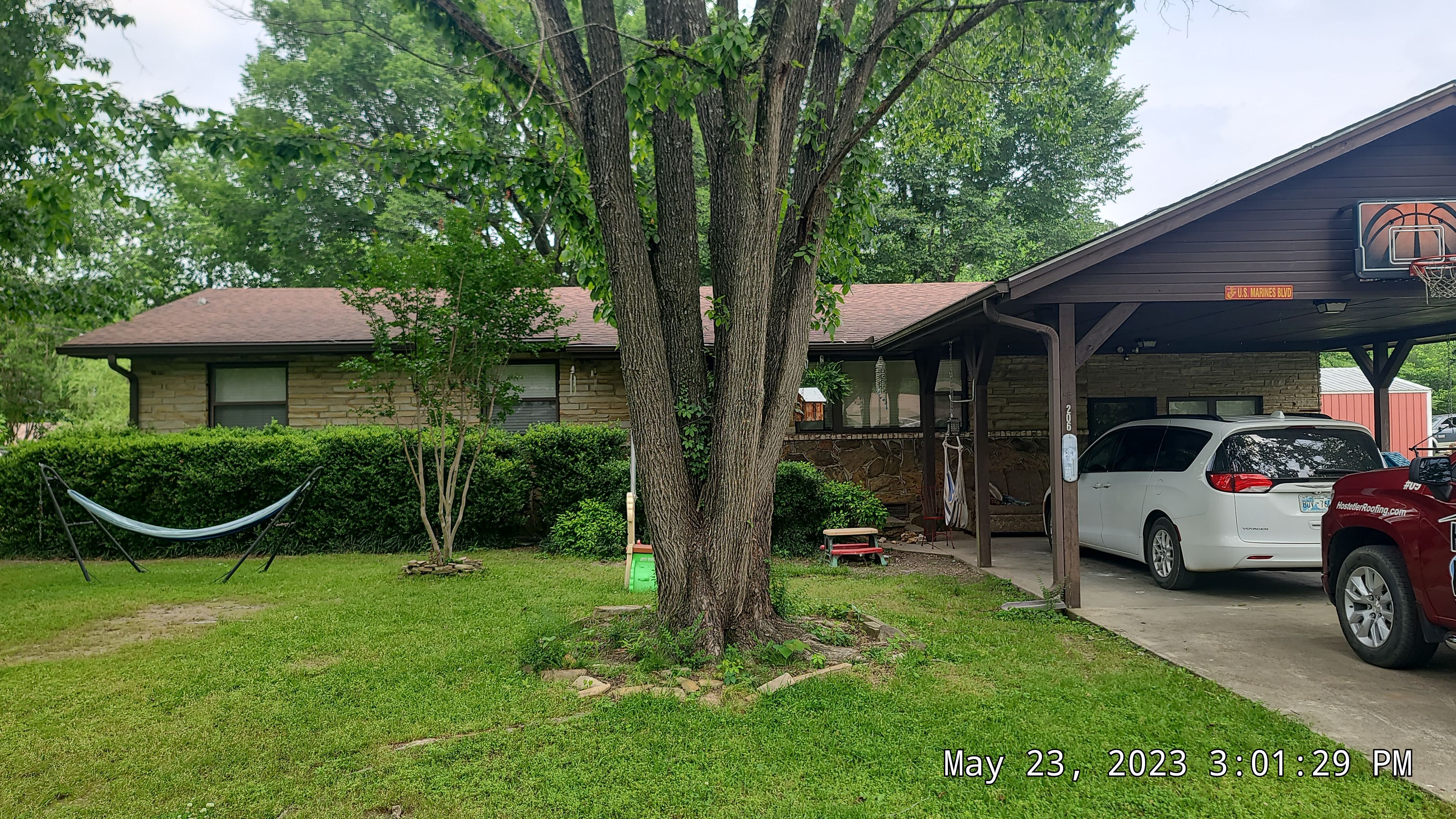 Residential Shingle Reroof using CertainTeed XT25 by Hostetler Roofing