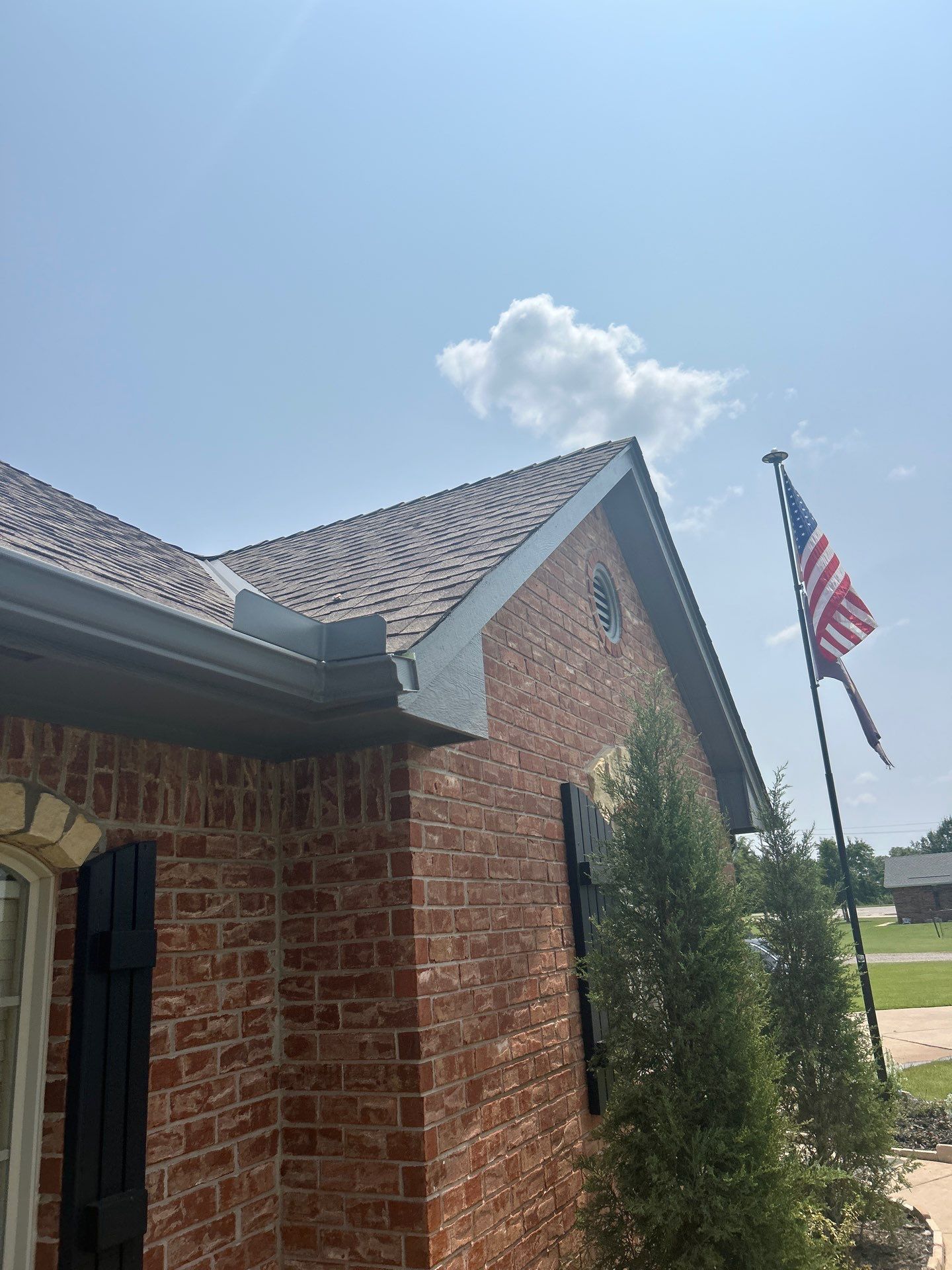 Siding Replacement and Exterior Painting and Pergola Cover Install in Edmond, OK by McCann's Roofing and Construction
