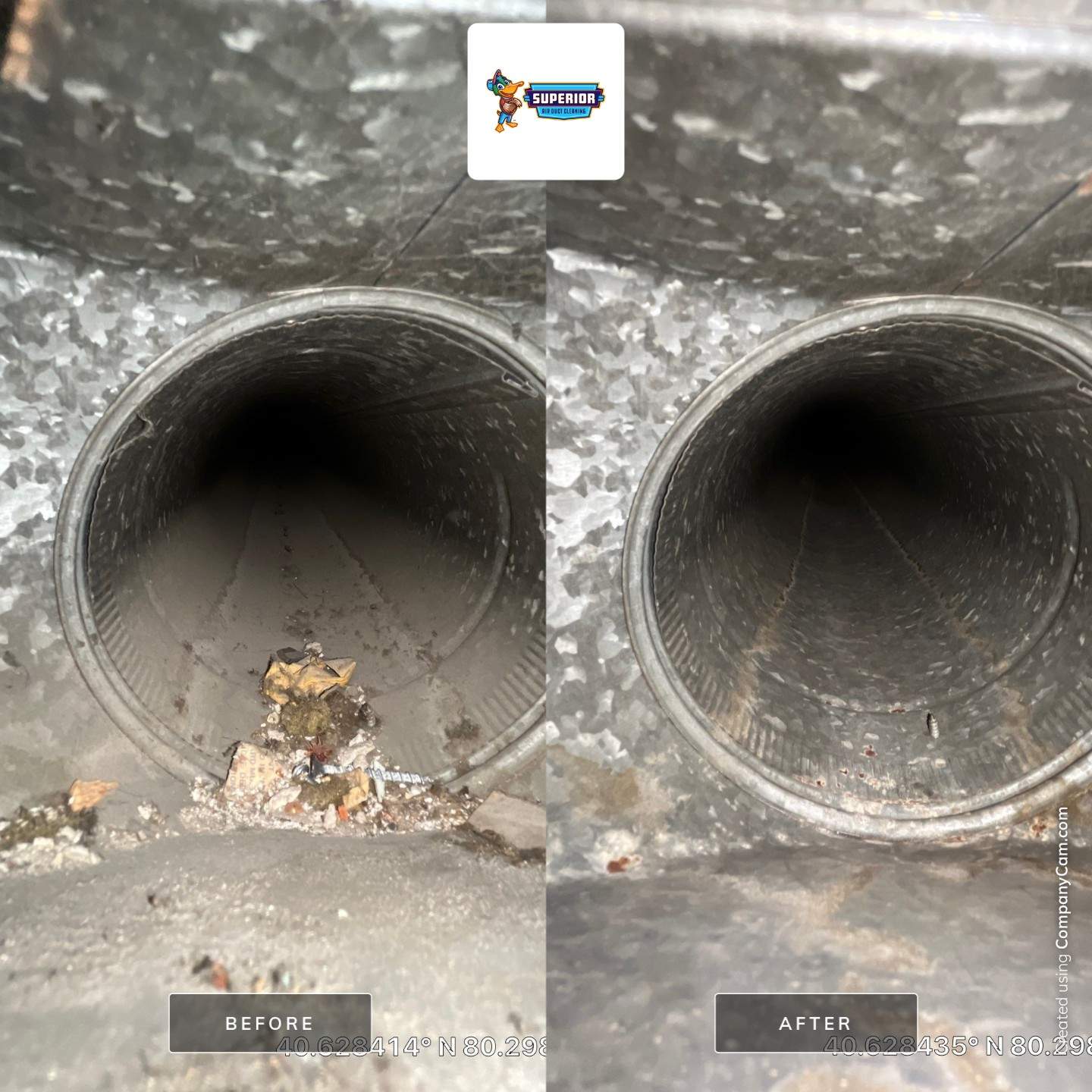 Air Duct Cleaning With a Vacuum Truck in Aliquippa, PA by Superior Air Duct Cleaning