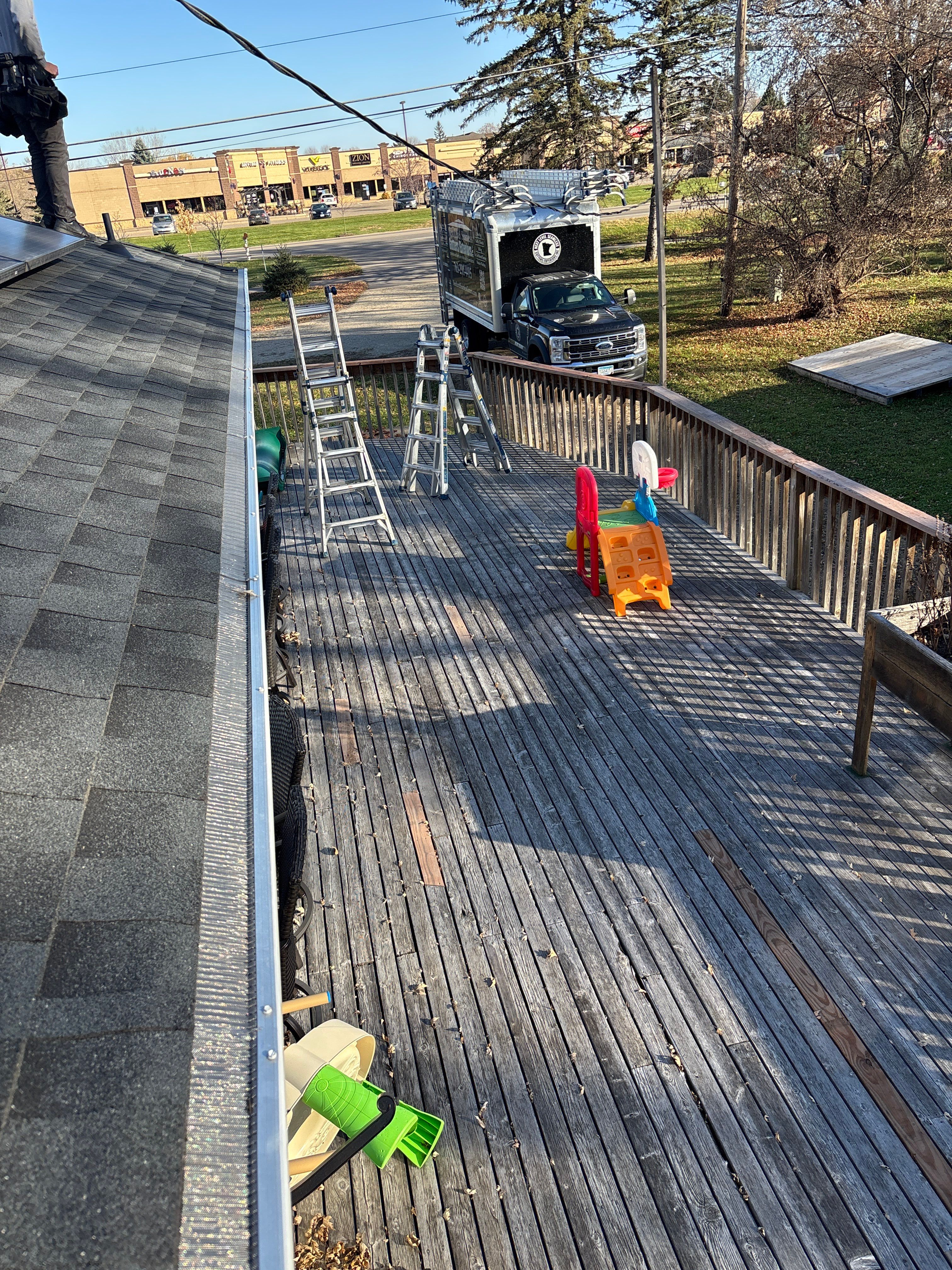 Gutter Protection using Leaf Blaster Pro Gutter Guards- Farmington, MN by Next Level Seamless Gutters / Exteriors Inc.