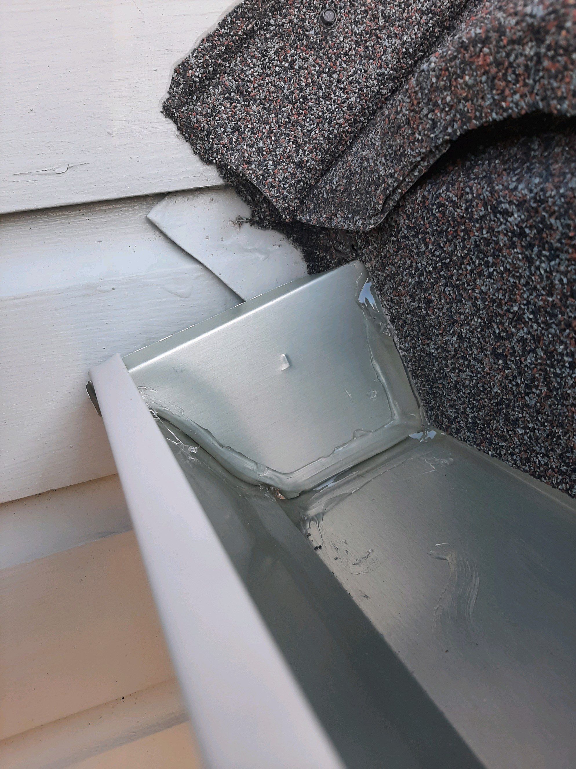 Seamless Gutter Installation with Wicker Color K-Style Gutters and LeafBlaster Pro Mesh Gutter Guards by Gutter Professors