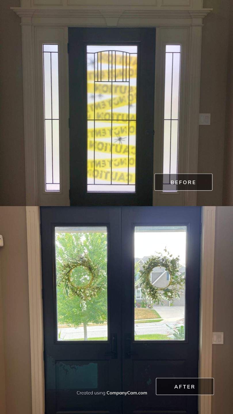 Better Views & Sound Control with Marvin Vivid + Front Door Transformation by WINDURA