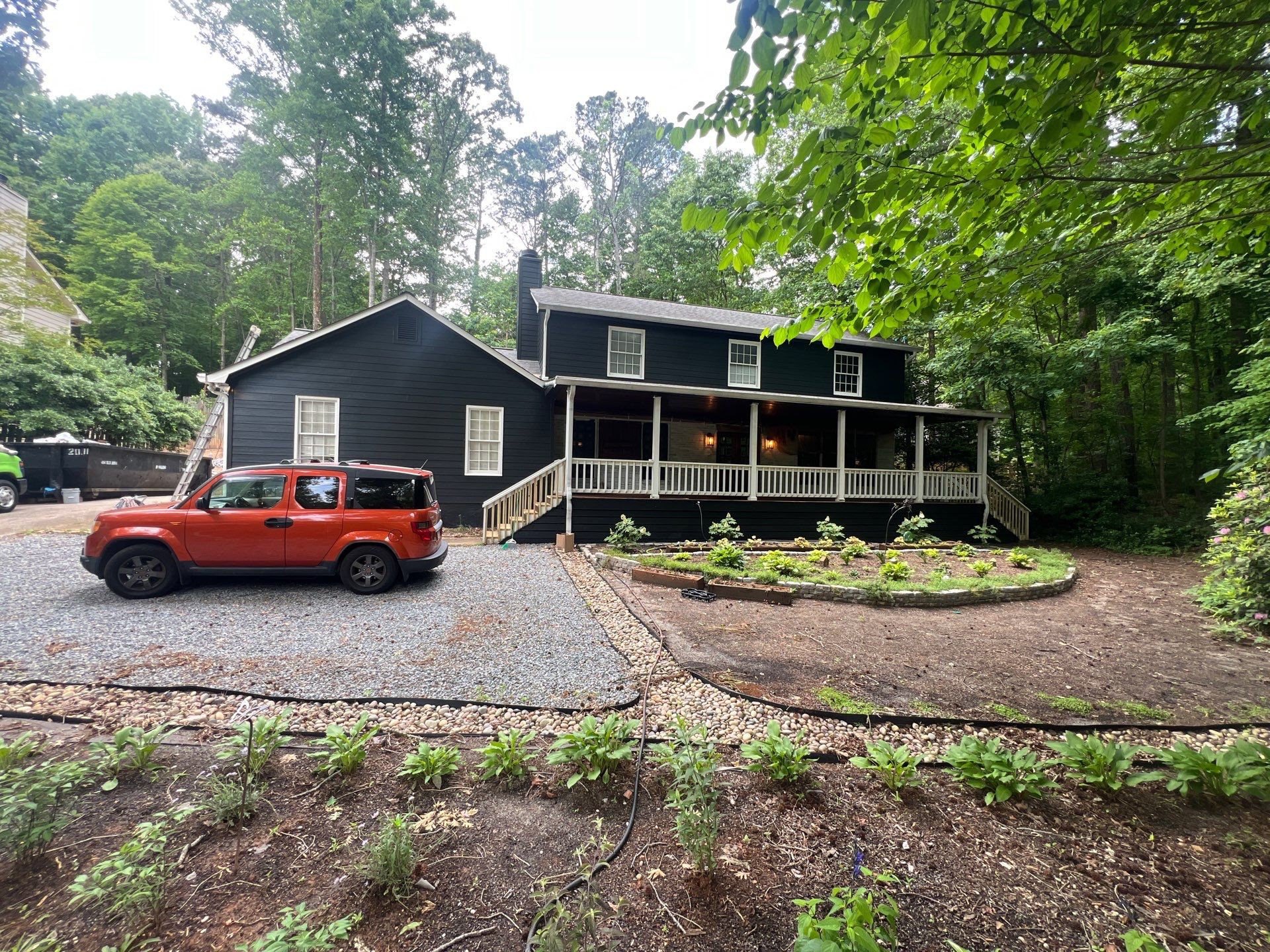 Custom Deck Construction and Exterior Painting Transformation in Kennesaw by Swift Home Renovations