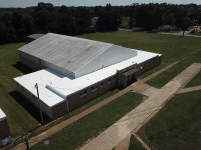 Commercial Roofing Installation using 60 mil PVC
