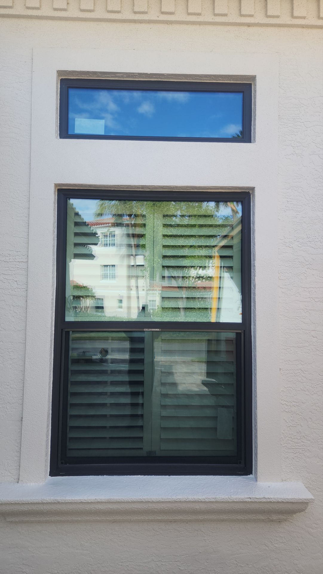 Window Installation using PGT Vinyl White-Bronze by Windows For Life 