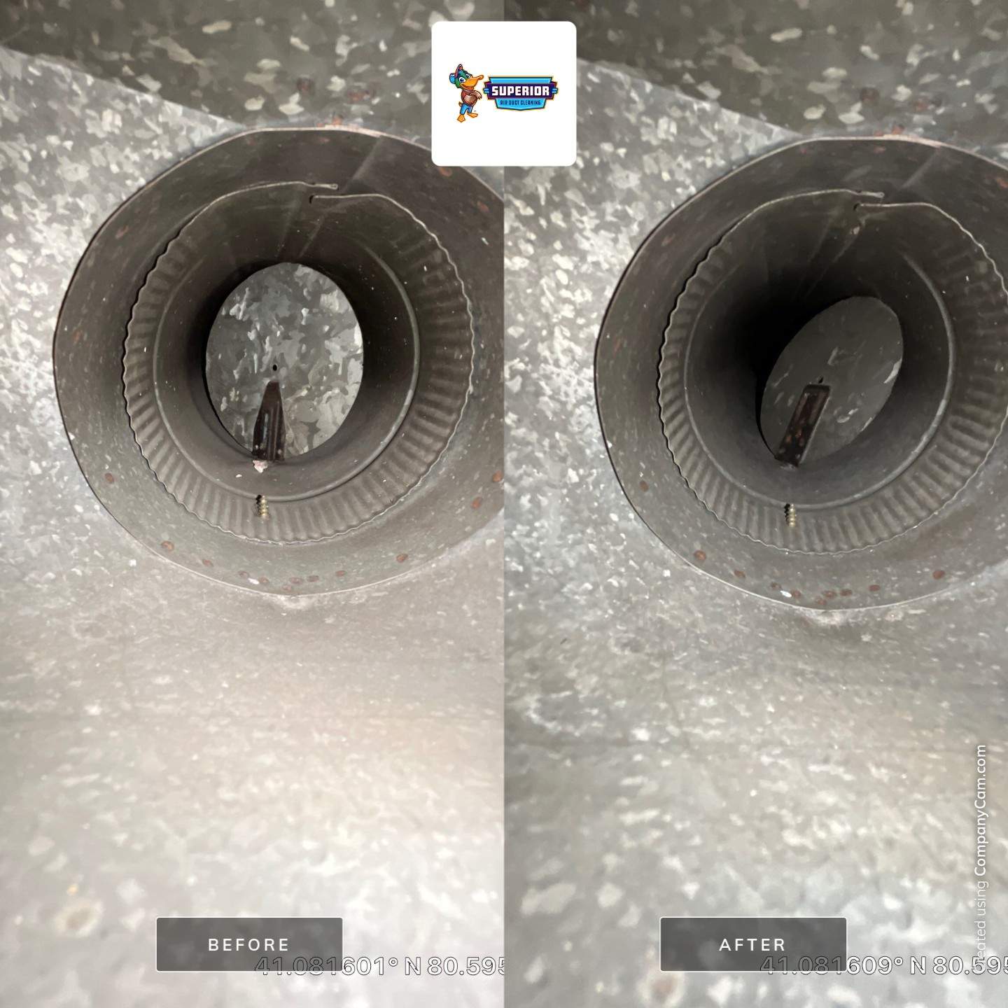 Air Duct Cleaning With a Vacuum Truck in Campbell, OH by Superior Air Duct Cleaning