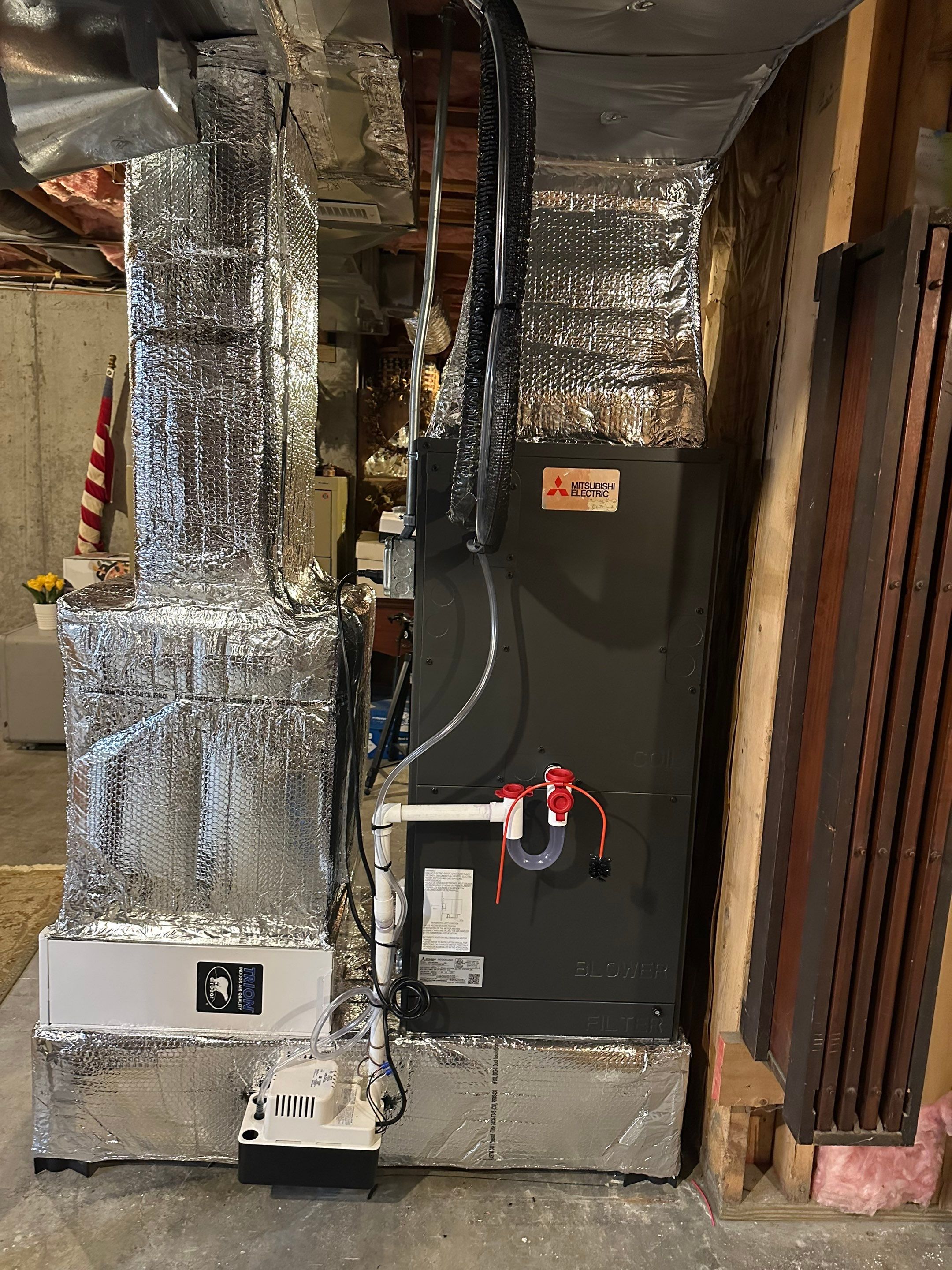 Heat Pump Installation using Mitsubishi by Ocean State Air Solutions