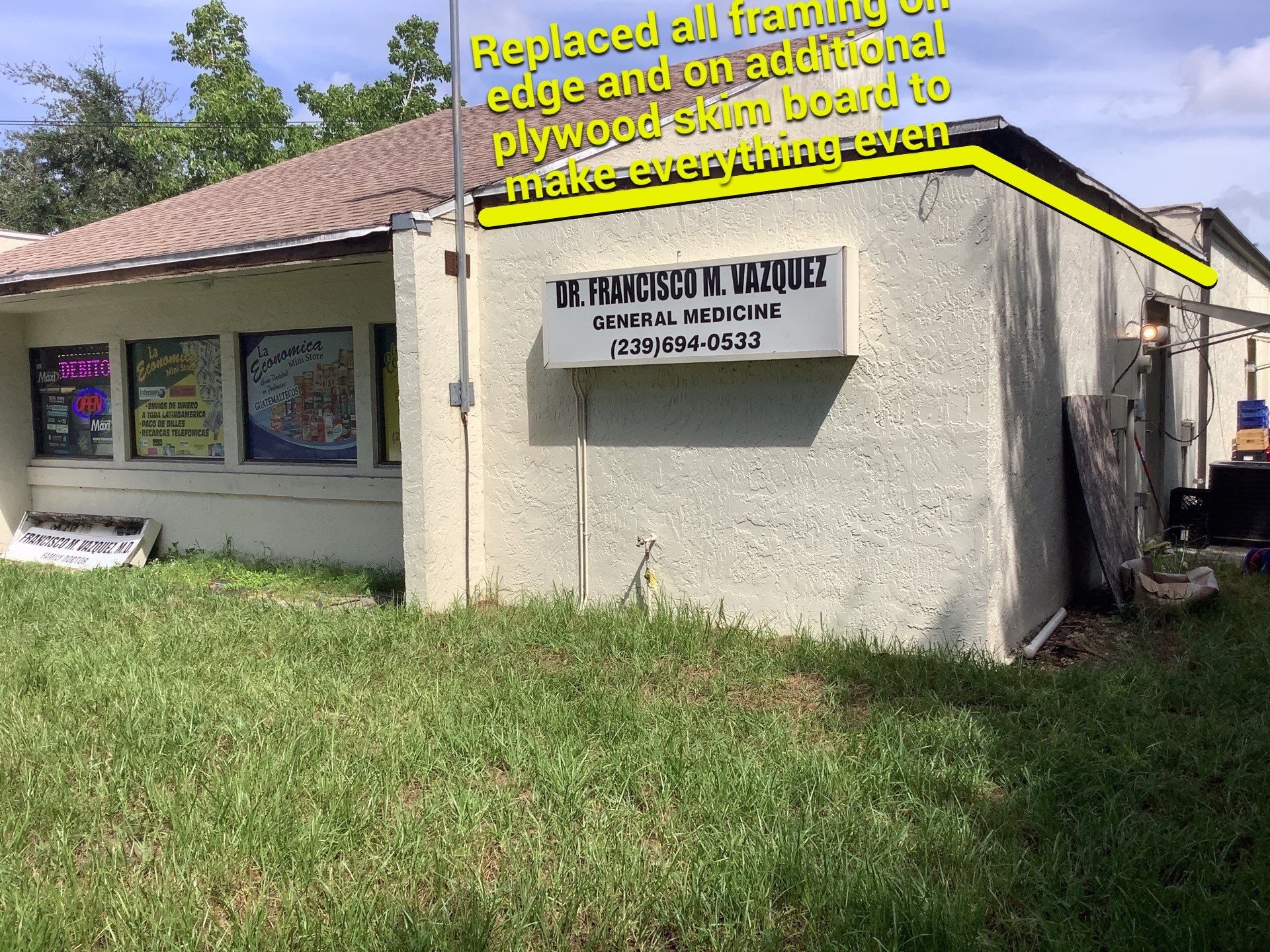 Replace the Fascia and New Downspouts Fort Myers FL by Gutter Professors