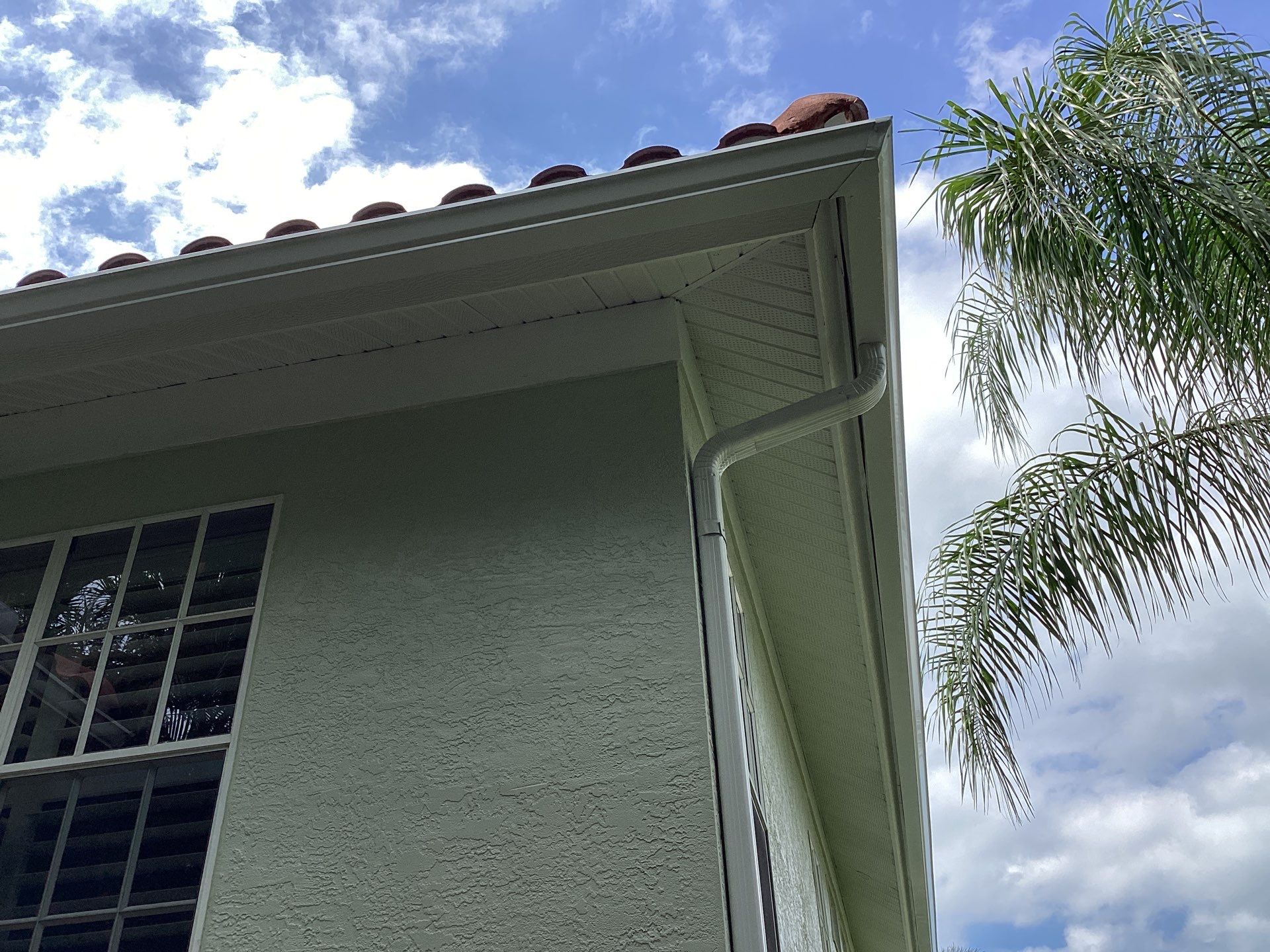 Downspout and Elbow Installation in Bonita Springs FL by Gutter Professors