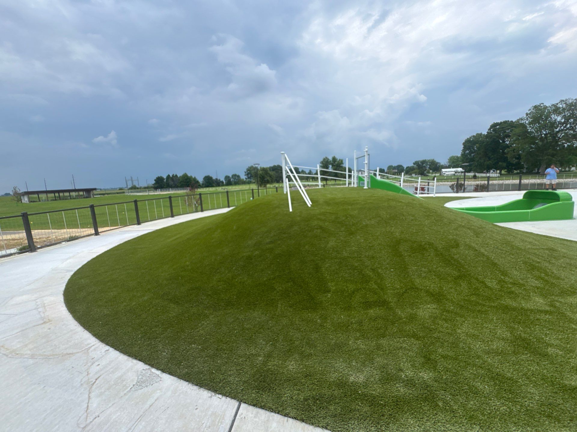 Playground Grass in Newburgh, IN by ForeverLawn NEIN/INDY