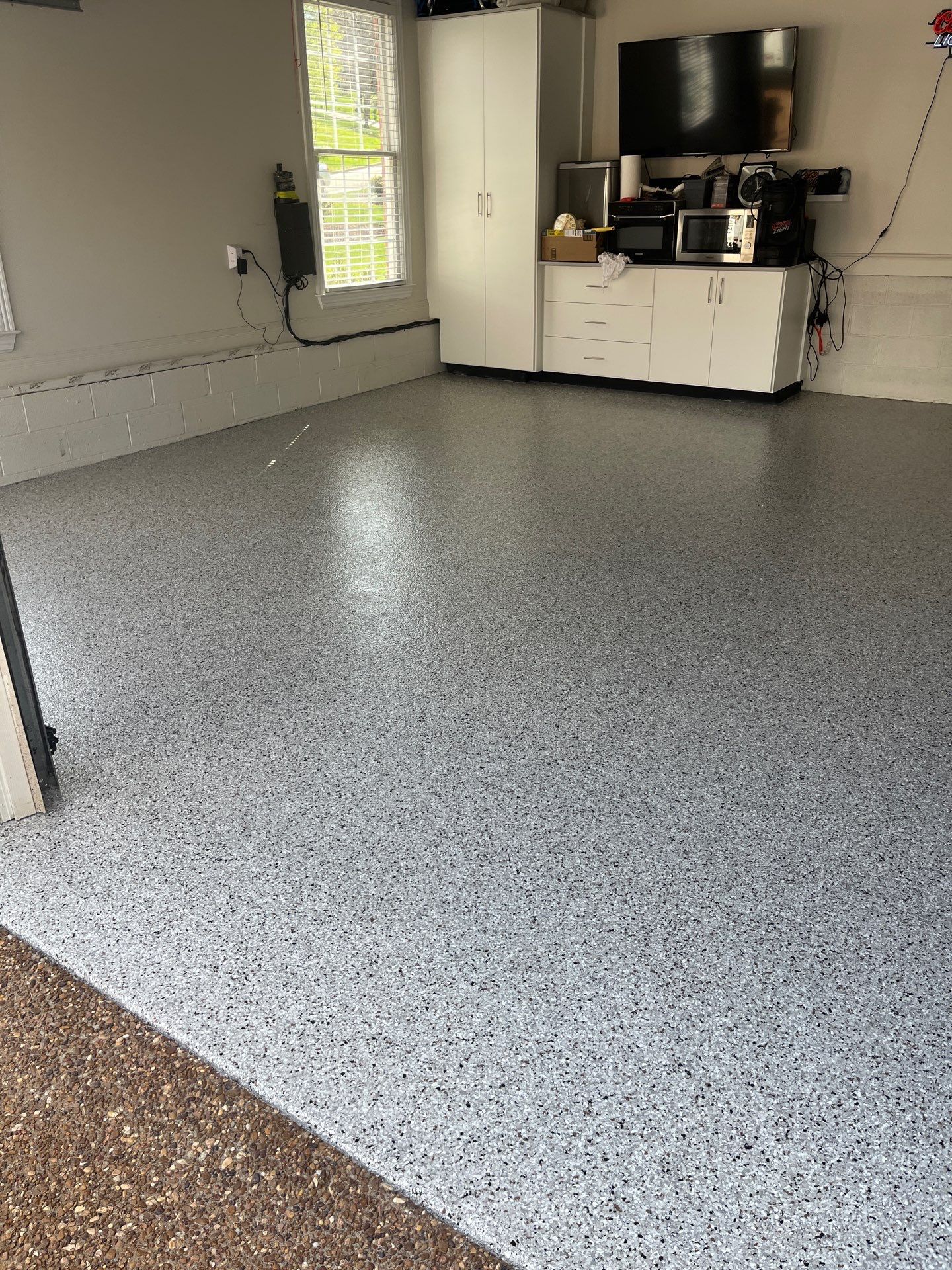 Garage Floor Coating using Coyote by My Garage Floor Guys