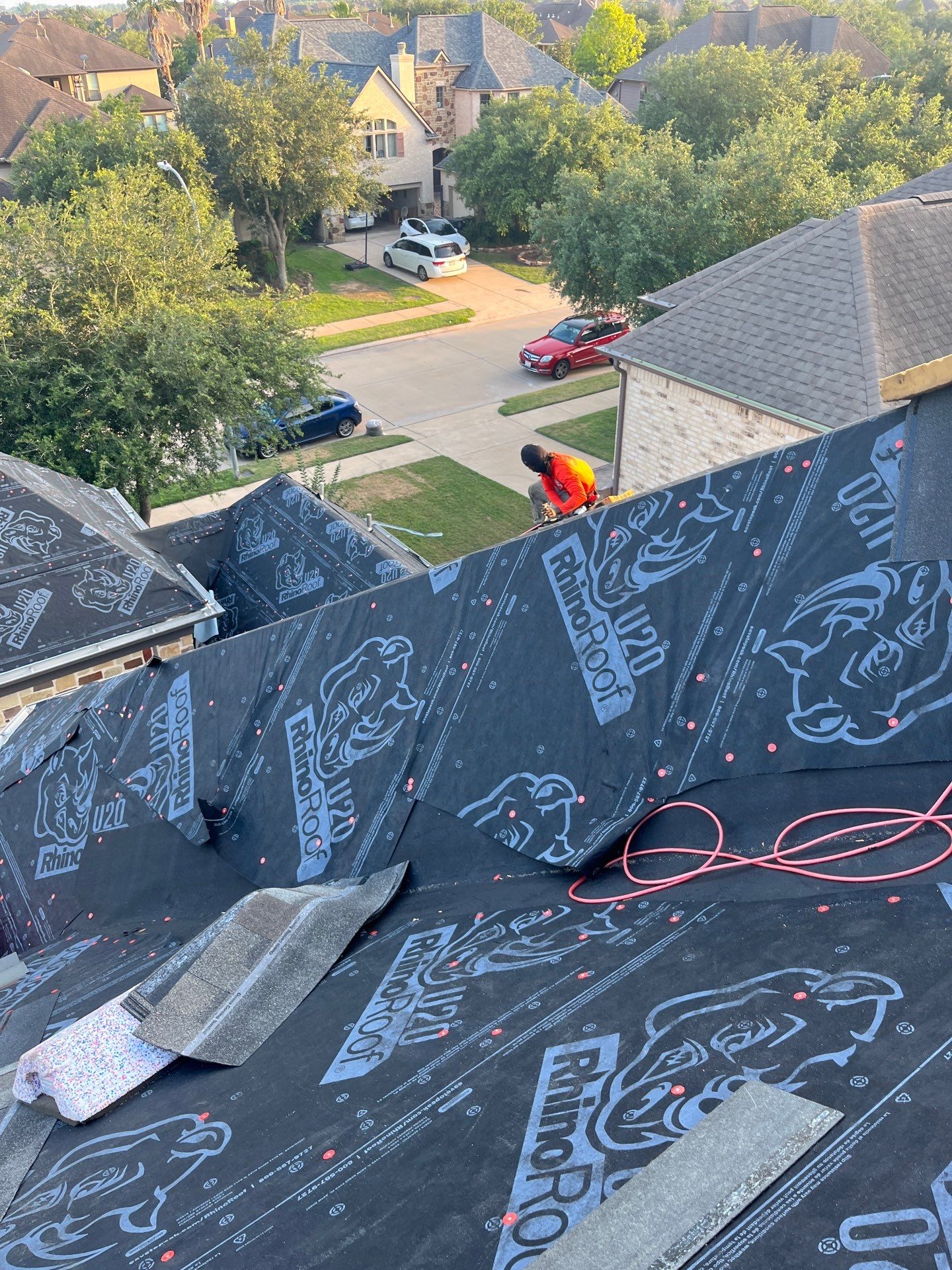 Residential Roofing Repair using Owen's Corning Duration (Lifetime) Shingles by Roof Repair Company