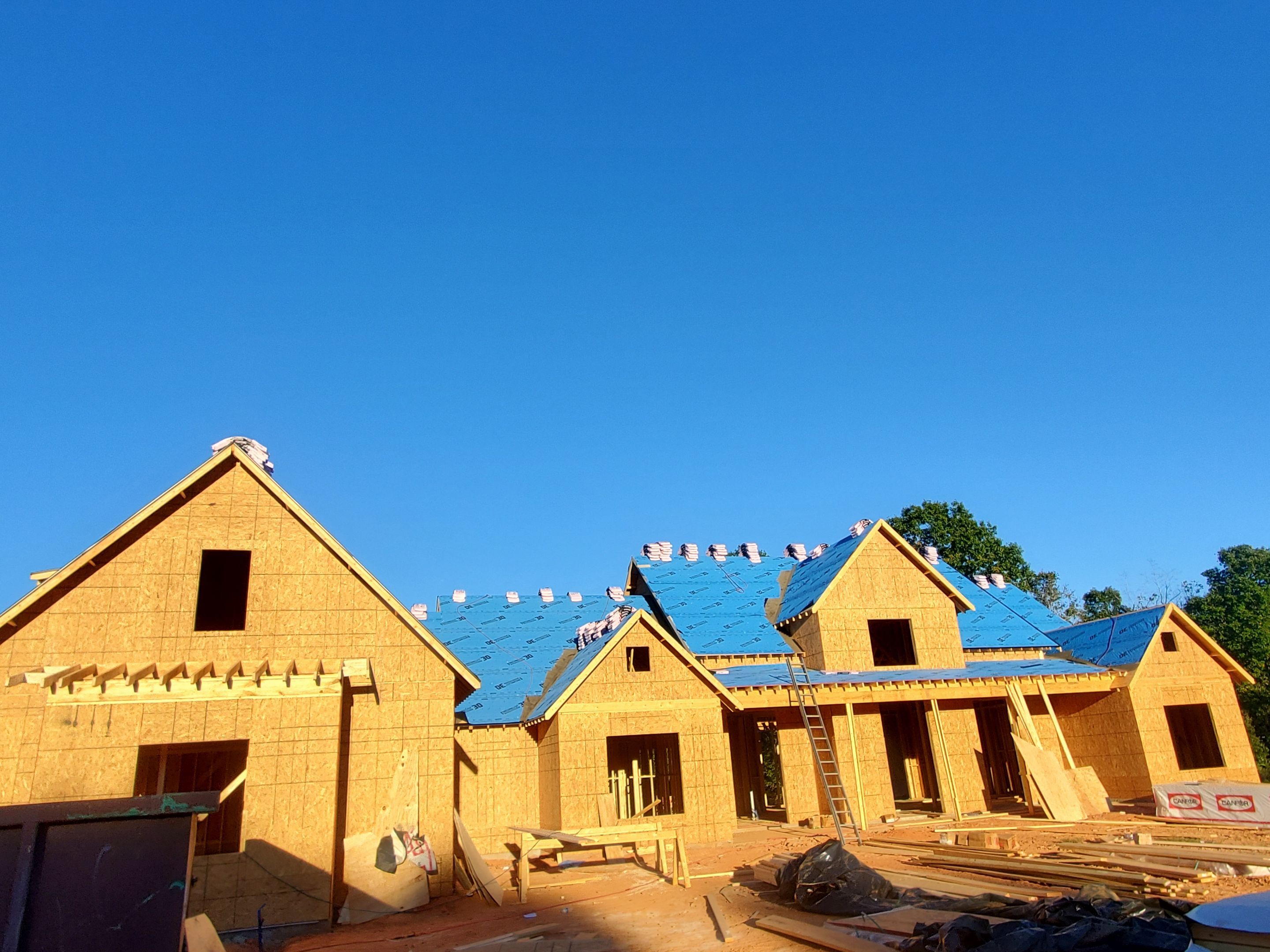 New Construction Residential Roofing Installation using Owens Corning by Inspector Roofing and Restoration