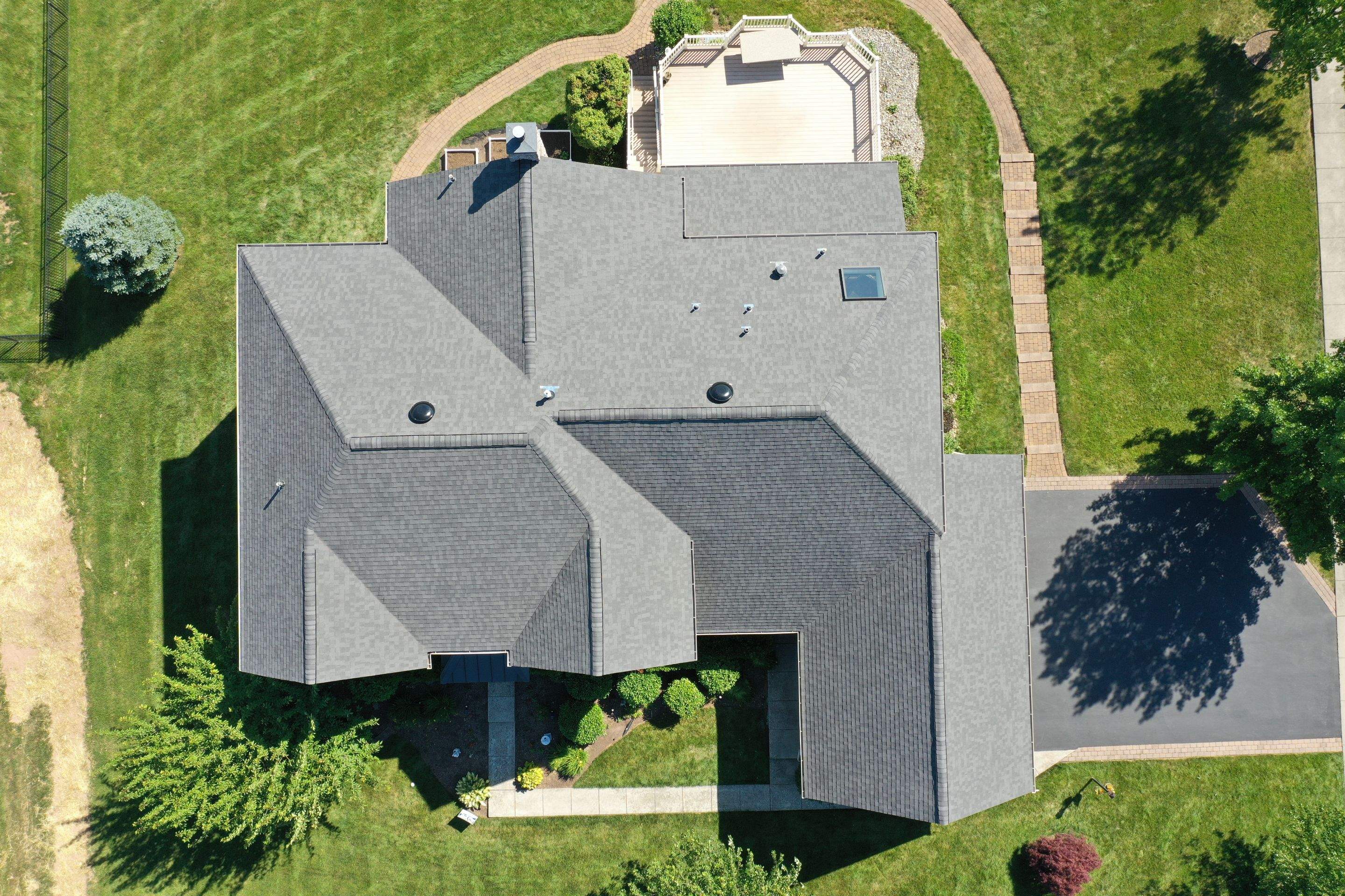 Roofing Installation using CertainTeed Landmark - Pewterwood by Storm Guard of Ches-Mont PA