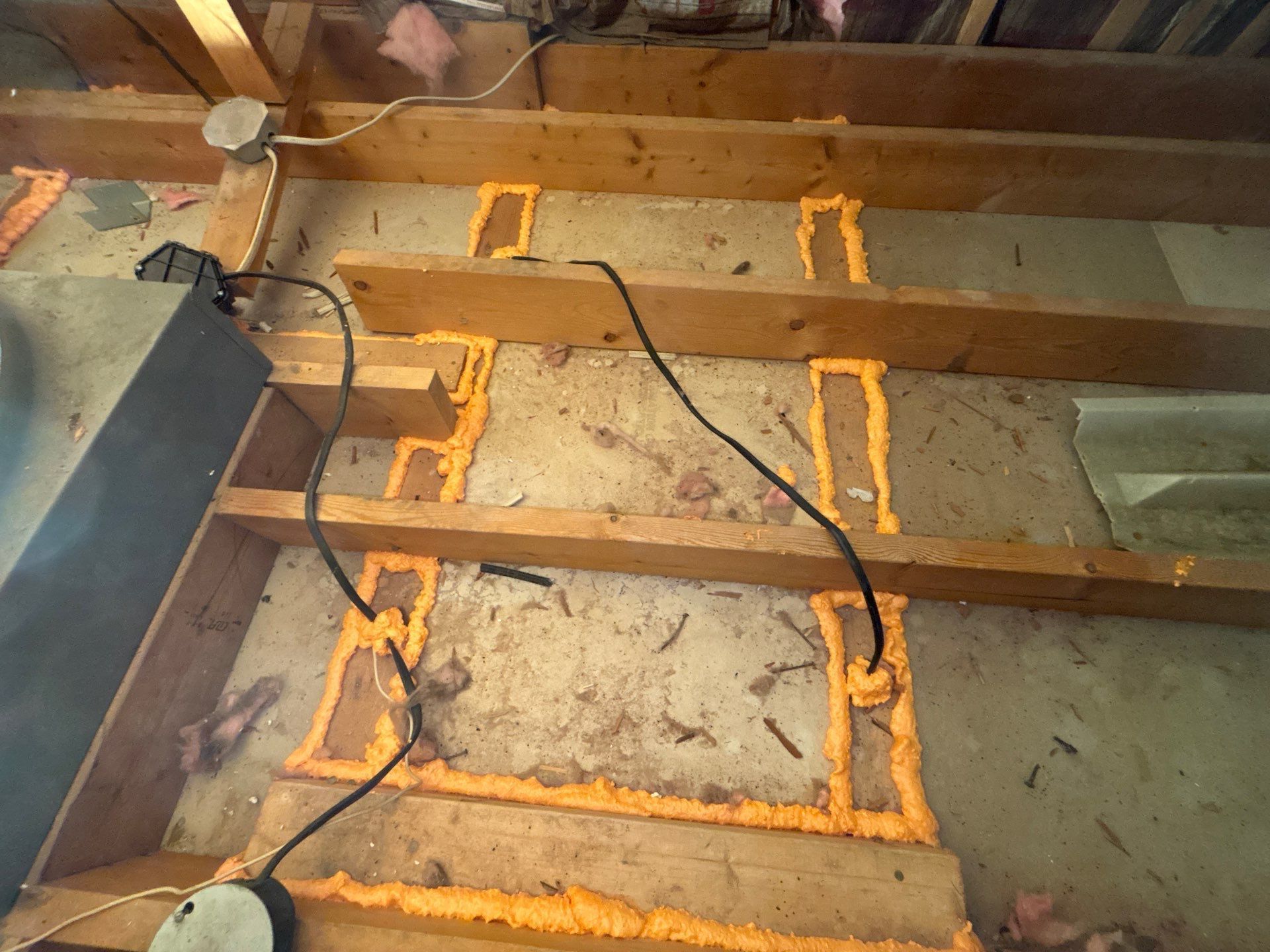 Remediate mold in attic and make home more comfortable year round in Tridelphia WV. by Home Environment Solutions
