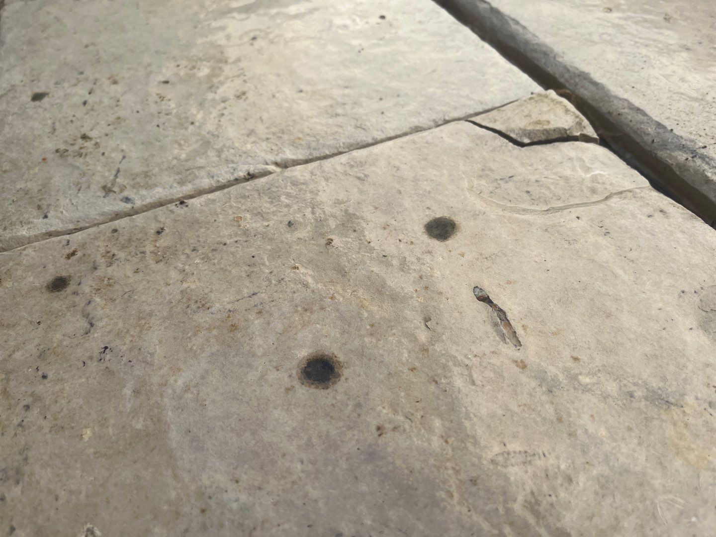 natural stone using Algaecide, soft wash soap by Northern Power Washing LLC.