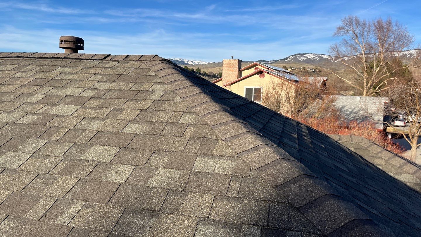 Boise Highlands Roof Replacement – Oakridge Driftwood Shingles by ID Roofing by ID Roofing LLC