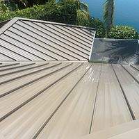 .032 Aluminum 1.5" Snap-Lock Medium Bronze by Total Roofing System The Metal Roof Experts