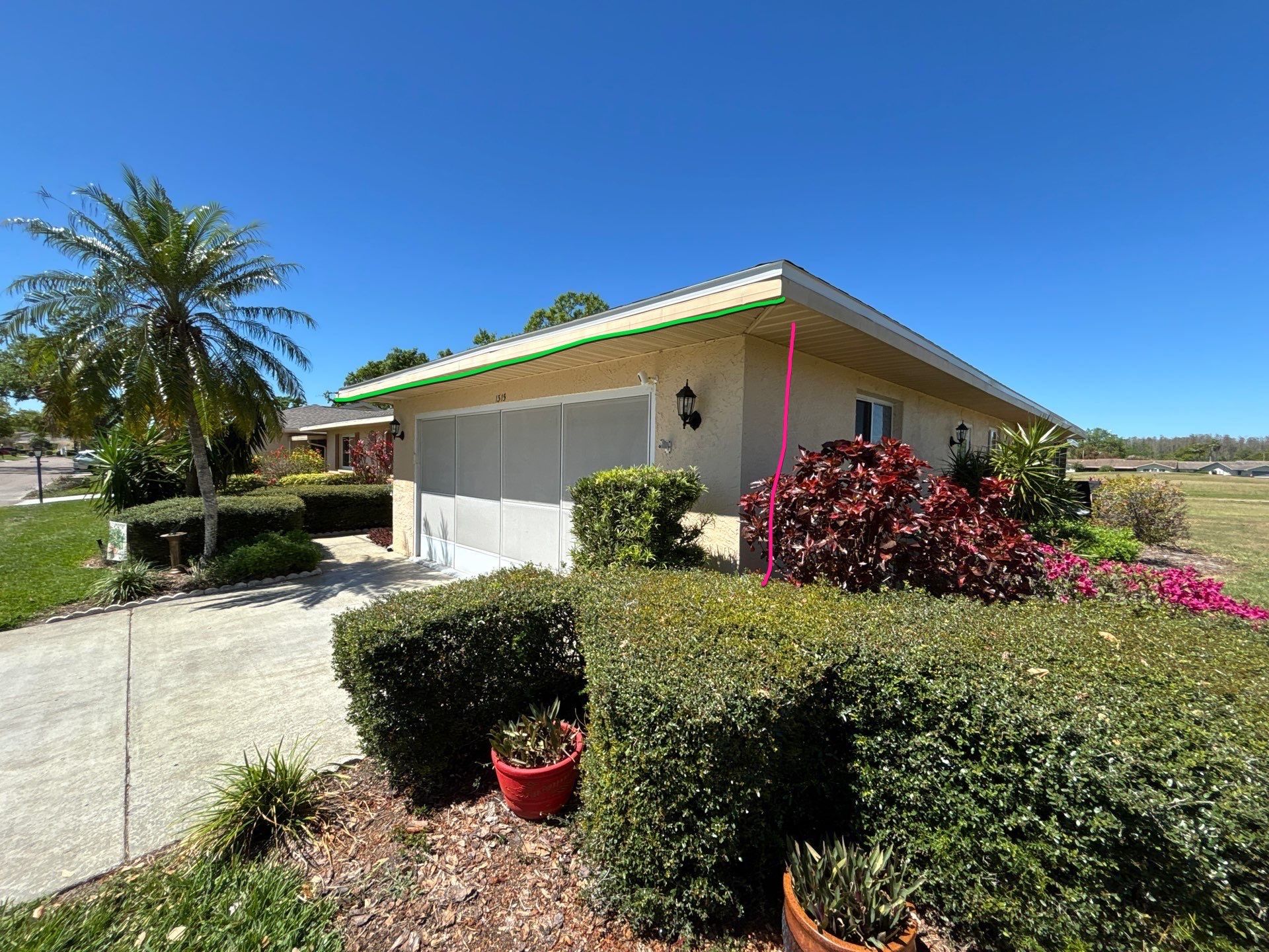White Vinyl Gutters Installation in Sarasota FL by Gutter Professors