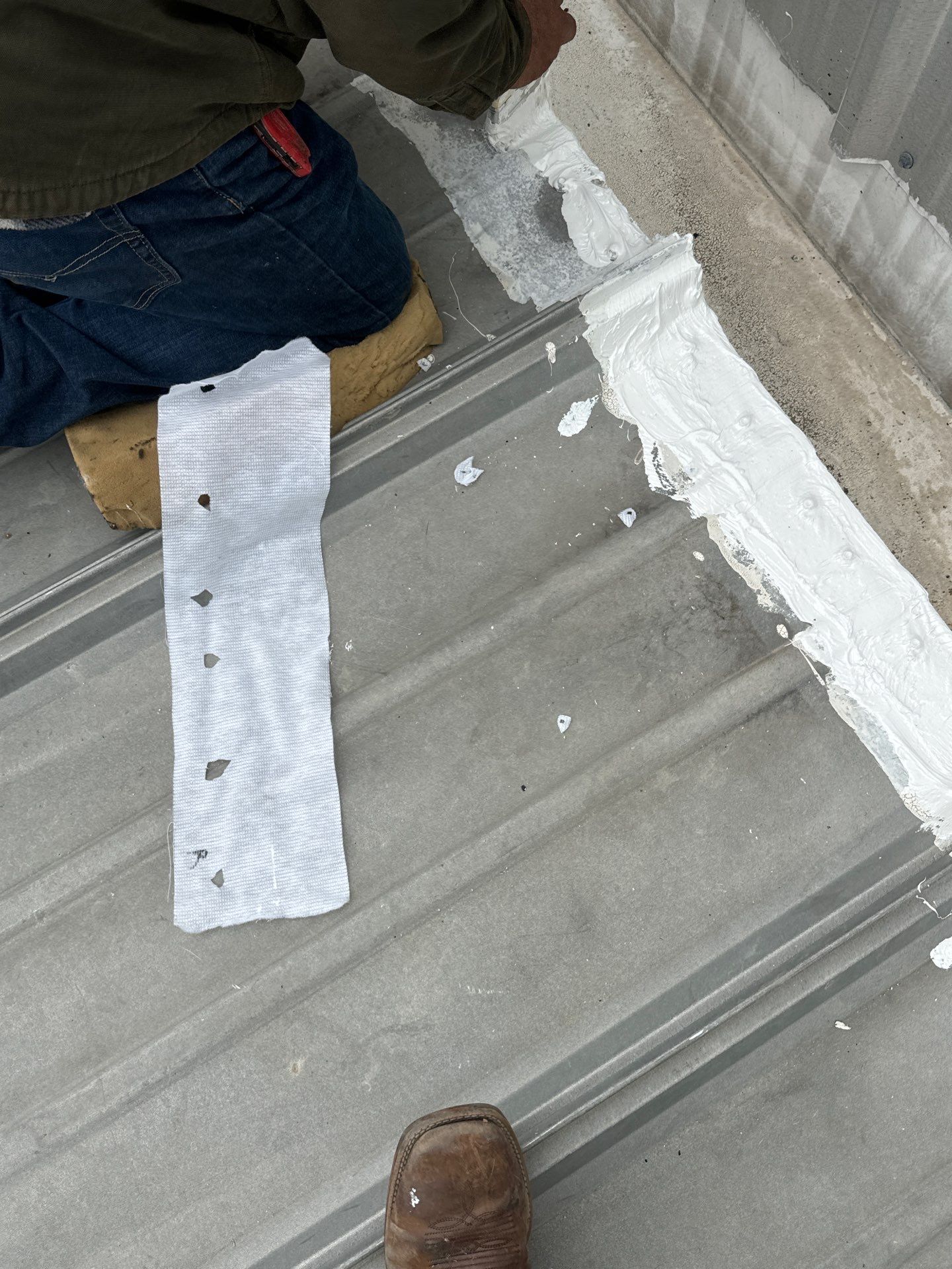 Metal Roof Leak Repair by Associates Roofing Unlimited