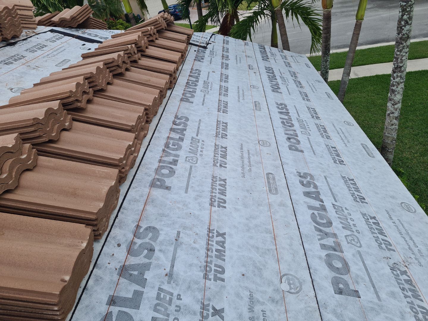 Residential Roofing Installation using Eagle Roofing Tile by BLUES BROTHERS ROOFING
