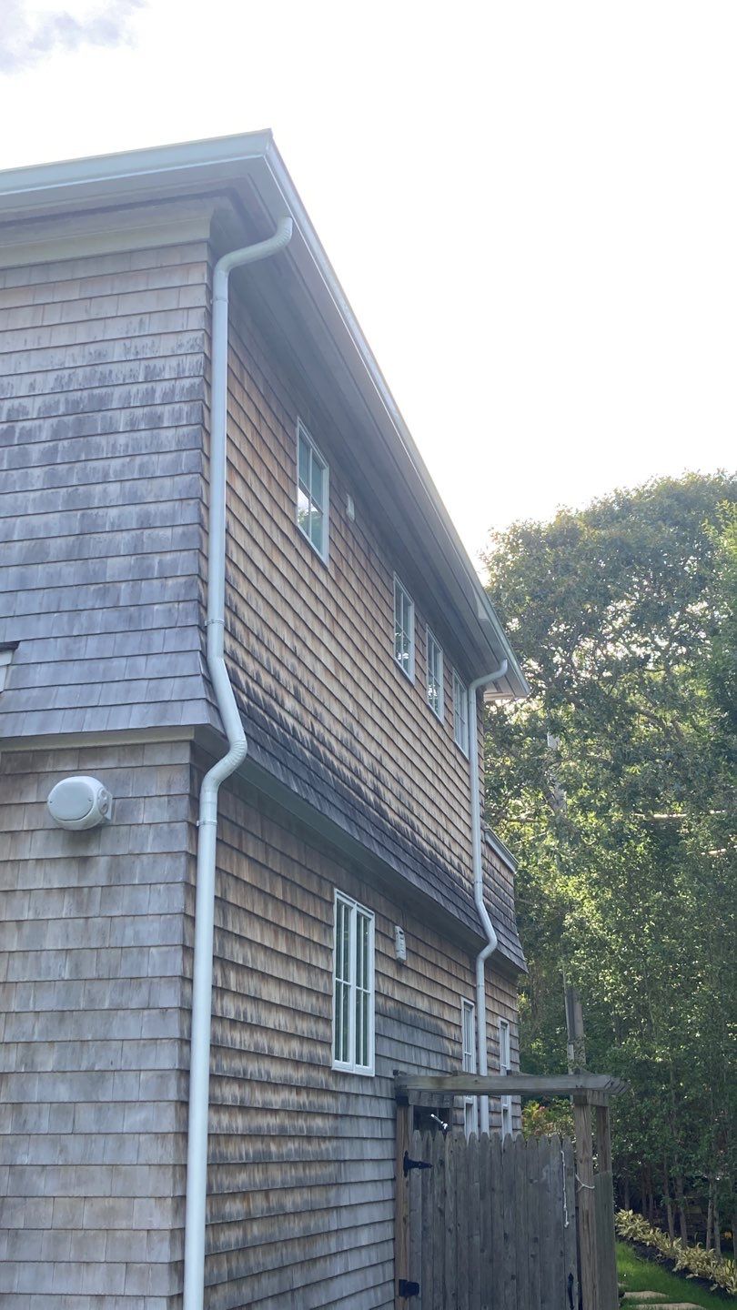 Provincetown, MA Gutter Installation using 6" K-Style Aluminum Duo Pro Gutter by Gutter Pro Enterprises