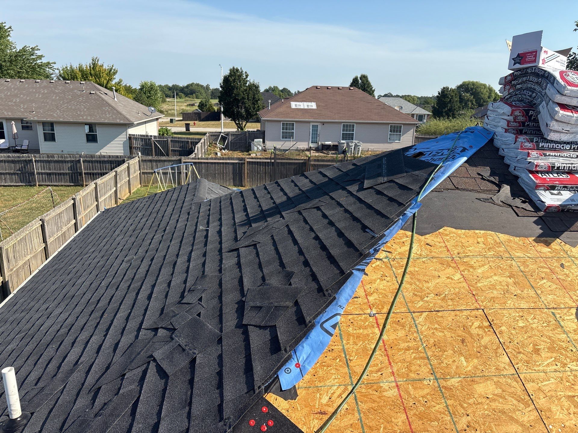 Residential Roofing + Gutters & Downspouts Install  by Titan Commercial & Residential Roofing 