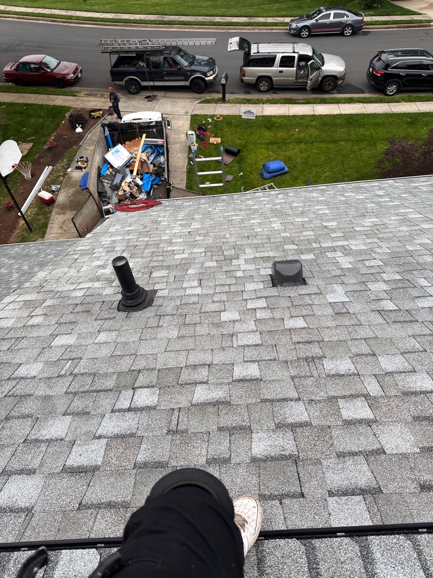 Burke: Residential Roof Replacement with CertainTeed Landmark PRO in Max Def Cobblestone Gray by RM Banning, Inc.