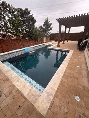 Pool with Paver Patio