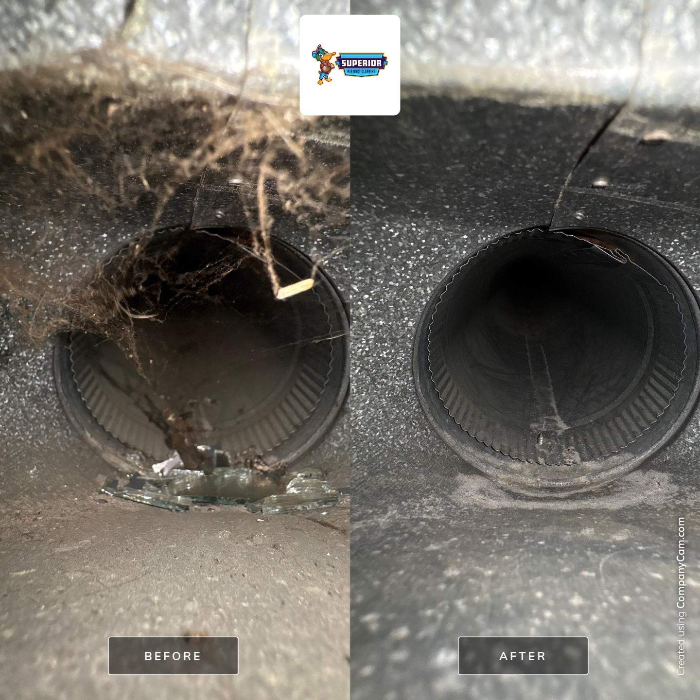 Air Duct Cleaning With a Vacuum Truck in South Park, PA by Superior Air Duct Cleaning